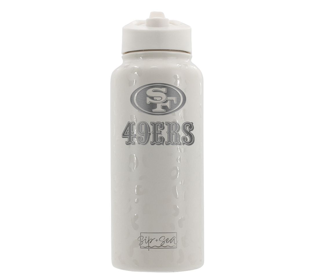 Memory Company 34oz NFL White Quencher Water Bottle