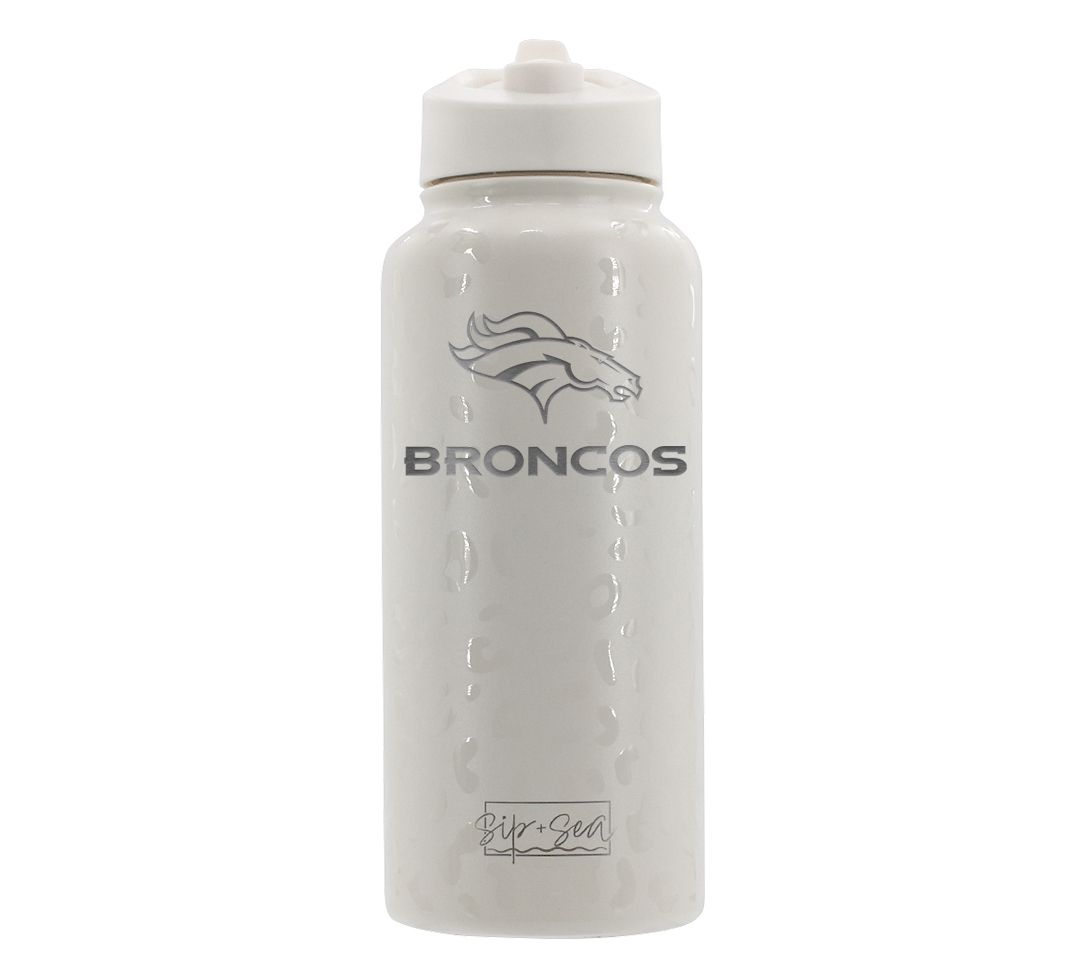 Memory Company 34oz NFL White Quencher Water Bottle