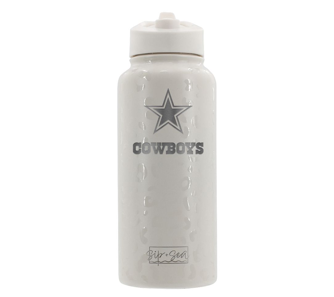 Memory Company 34oz NFL White Quencher Water Bottle