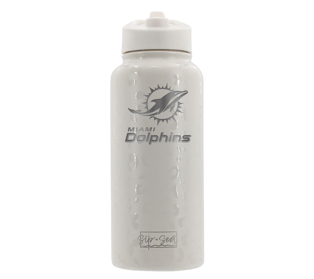 Memory Company 34oz NFL White Quencher Water Bottle