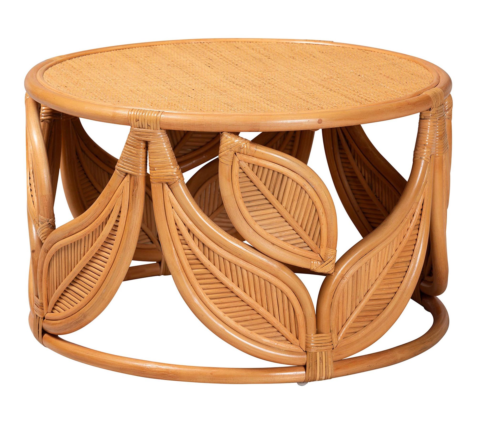 bali & pari Raflesia Natural Rattan Coffee Table