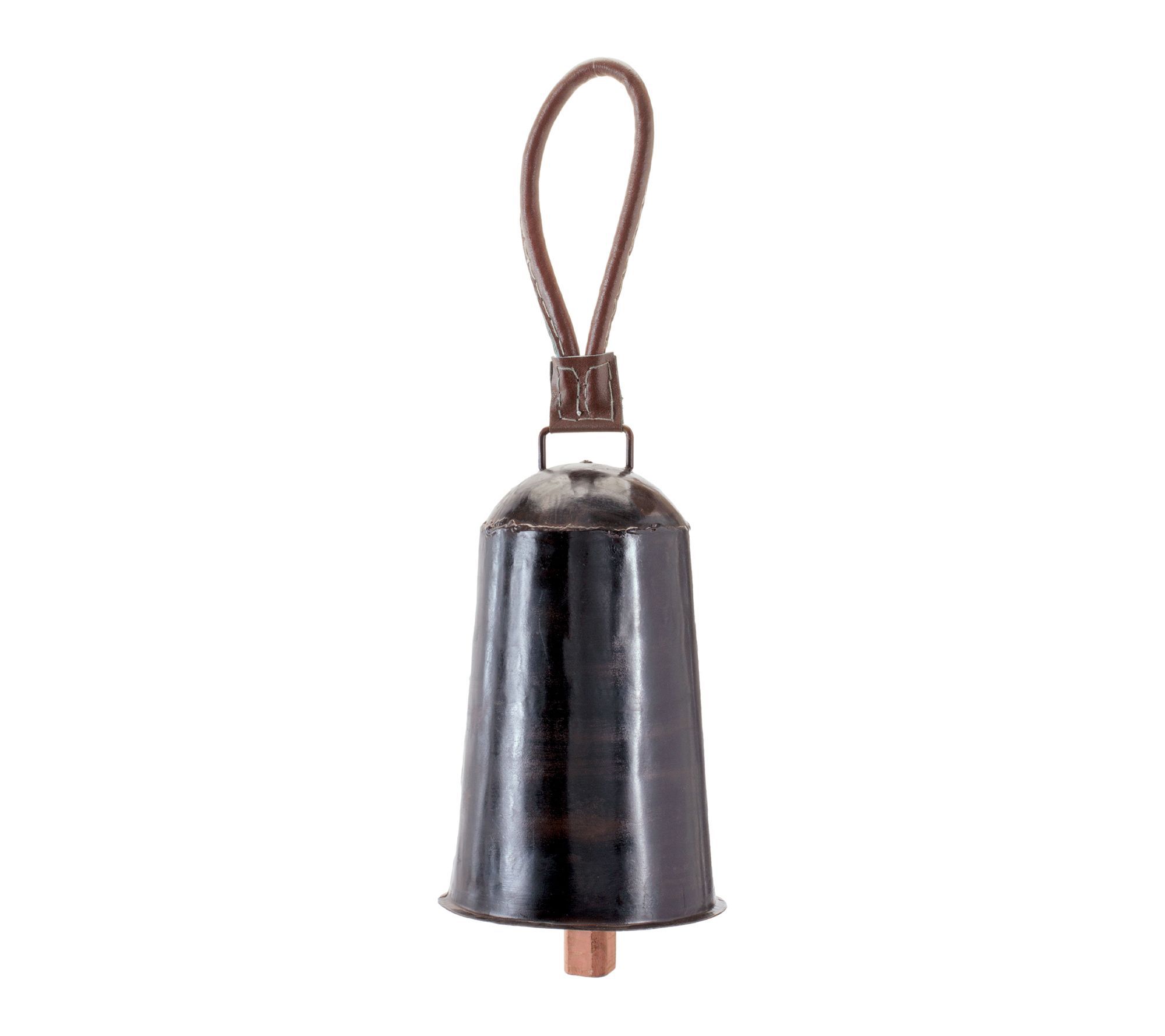 Melrose Iron and Leather Bell  (Set of 2)