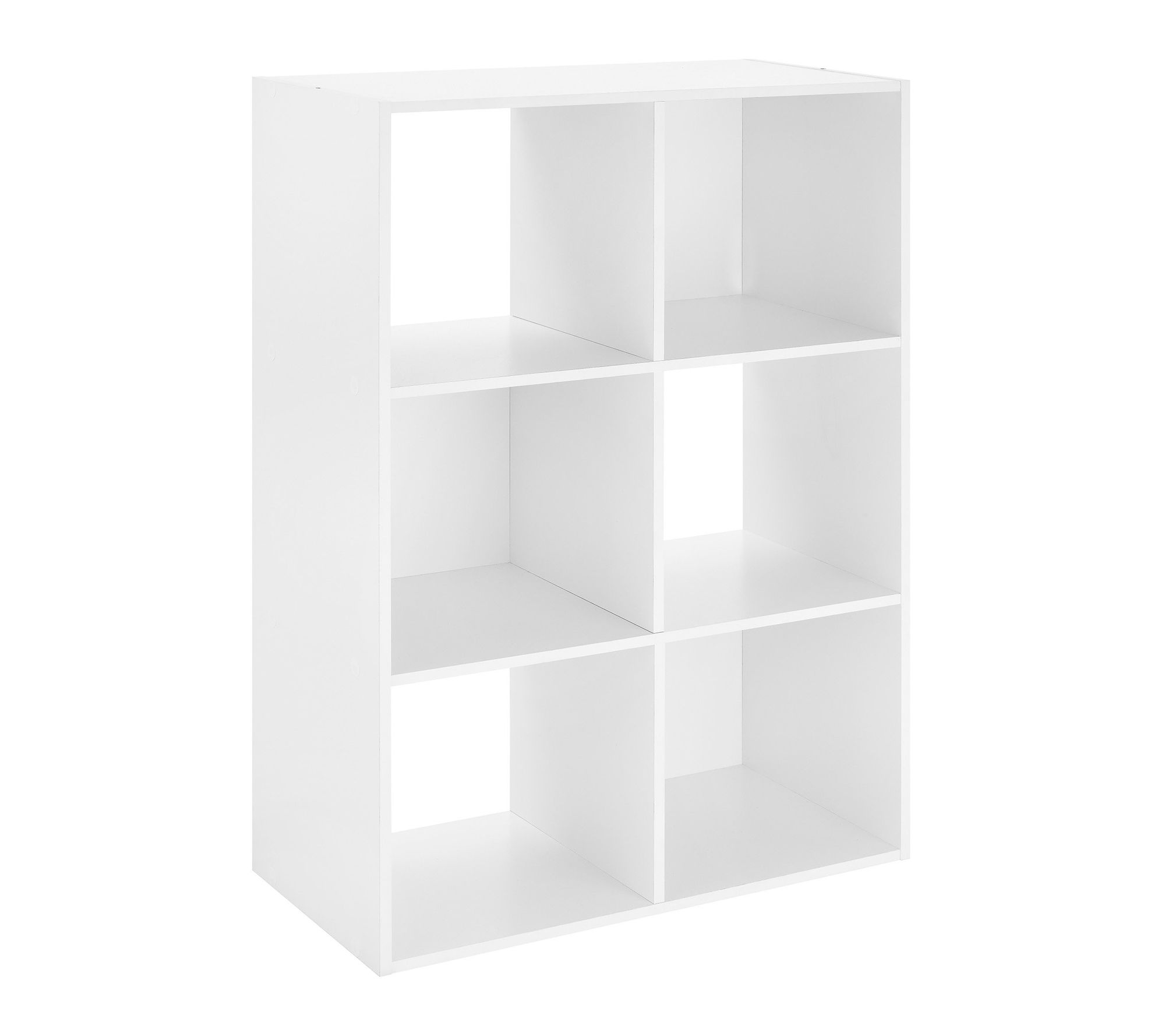 Whitmor 6 -section Cube Organizer in White