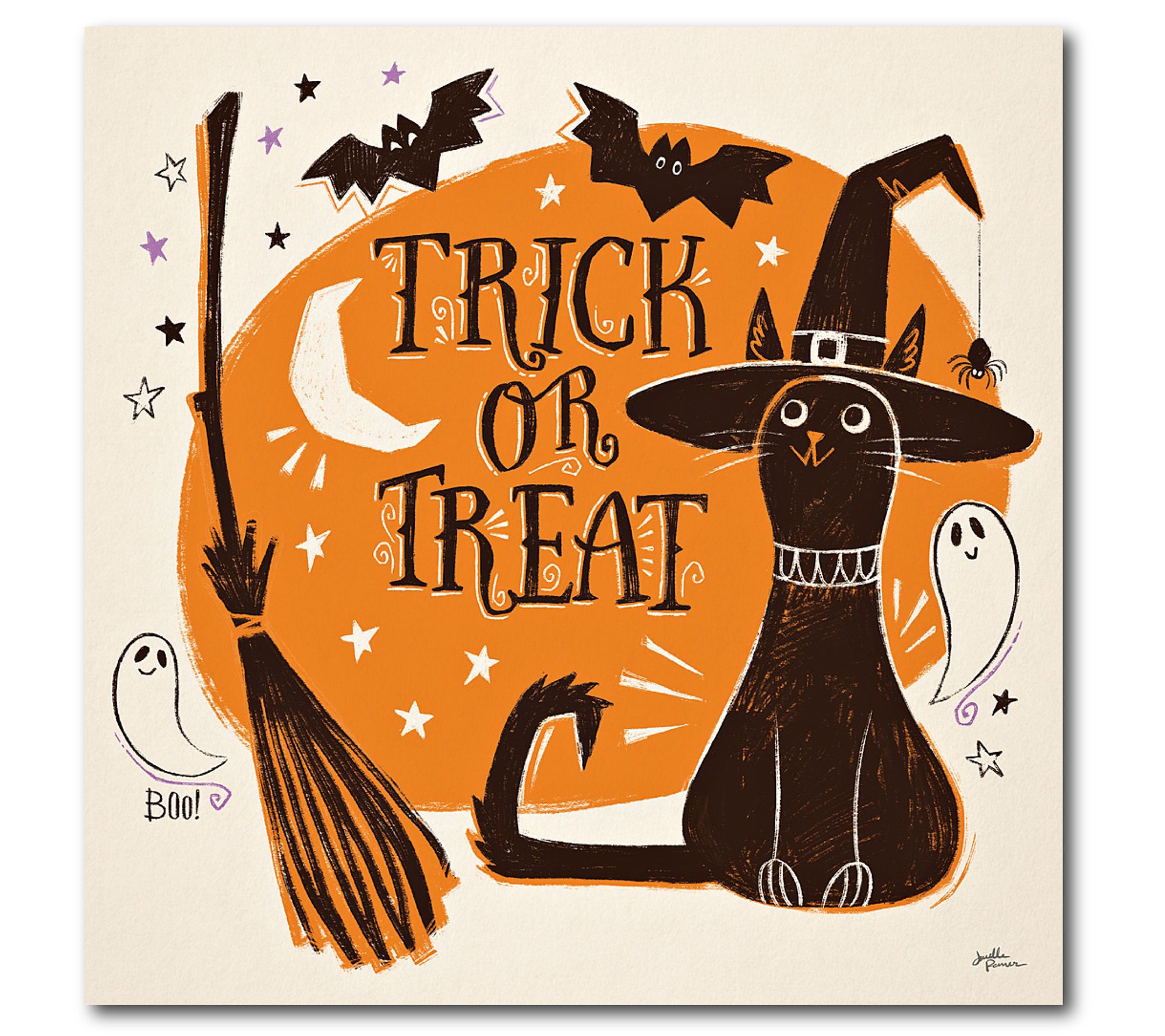 Courtside Market Spooktacular III 16x16 CanvasWall Art