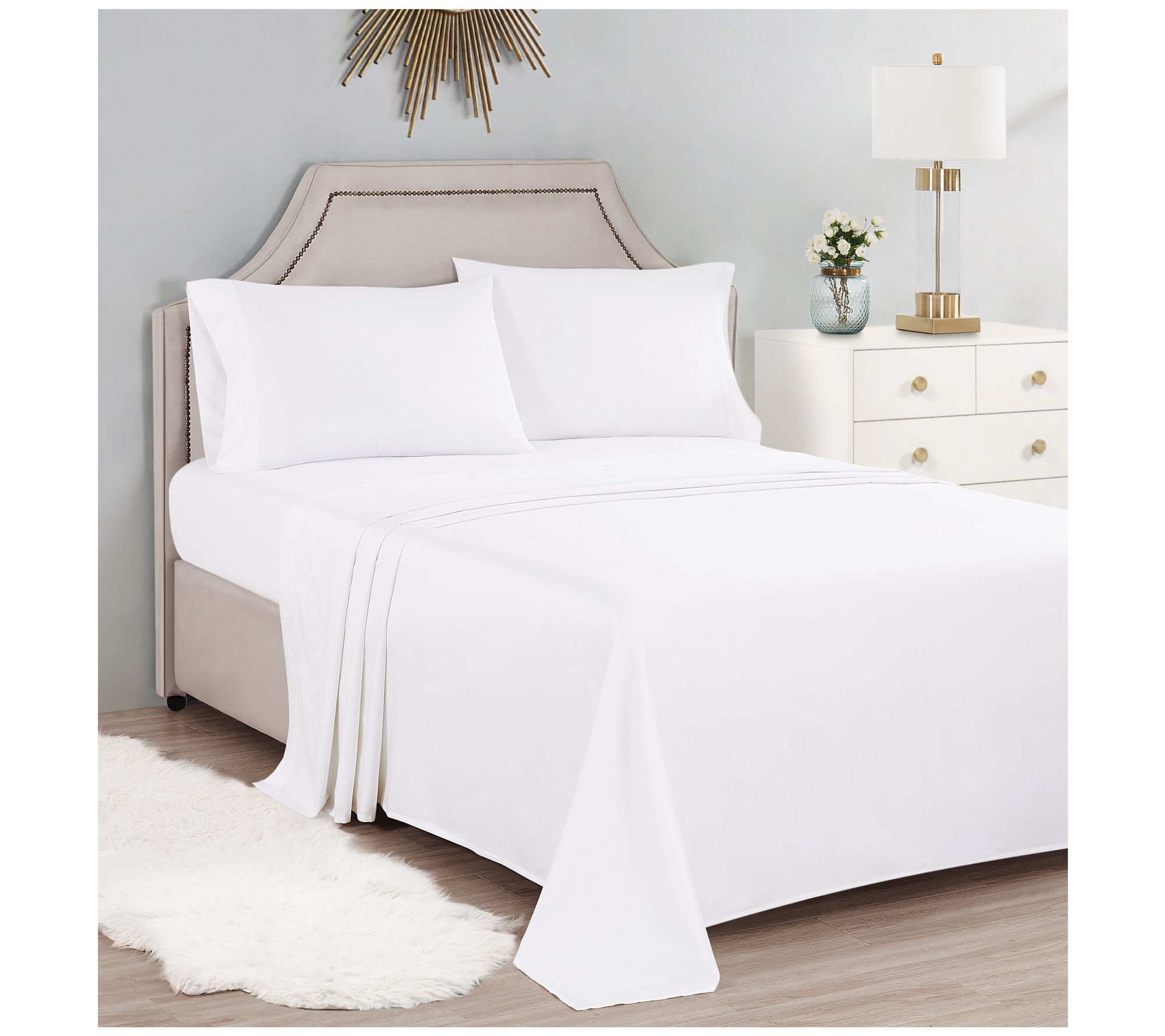 Badgley MischkavHome 400TC SateenTwin Sheet Set
