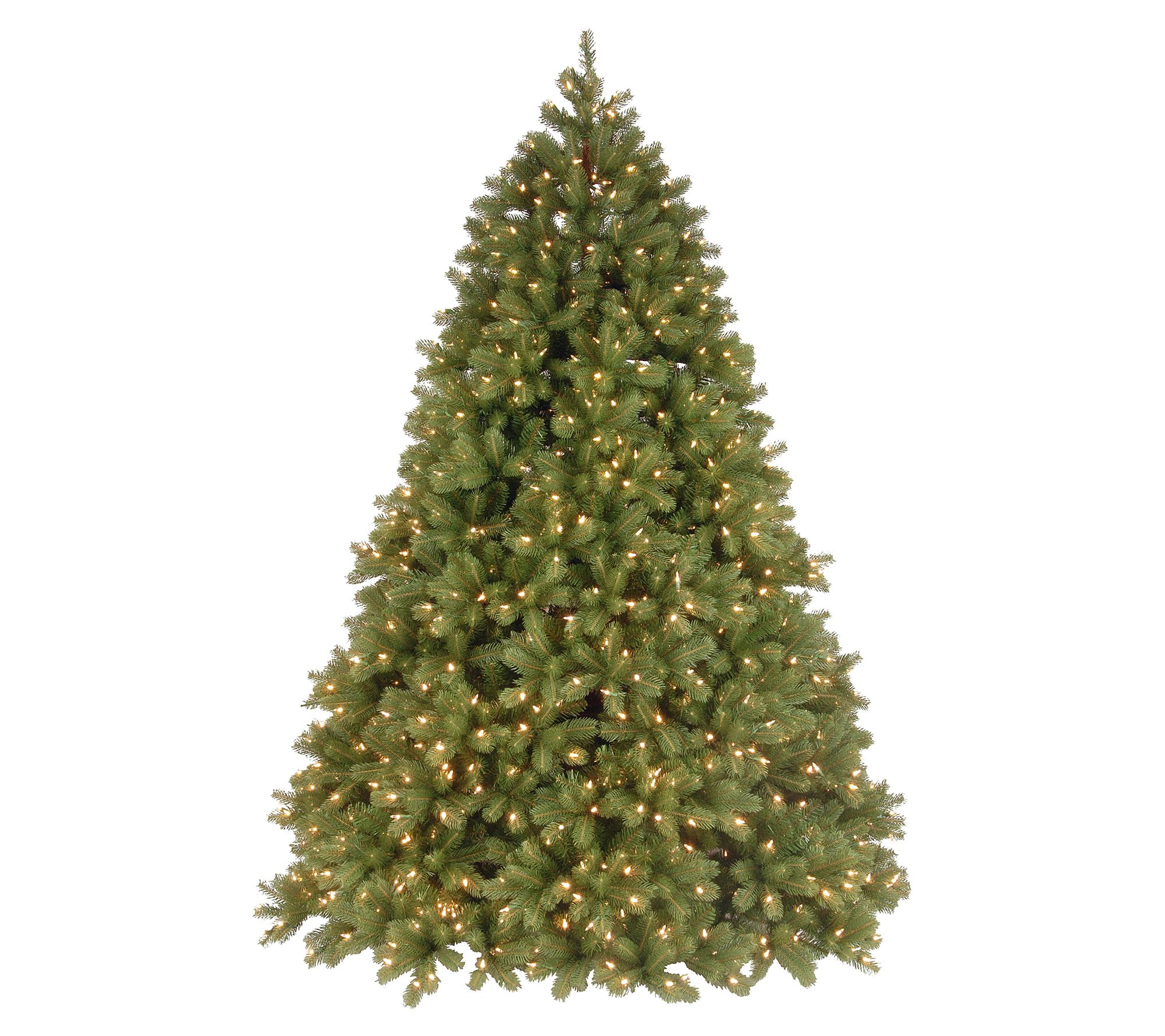 National Tree 7.5' Downswept Douglas Fir Tree w ith Dual LED