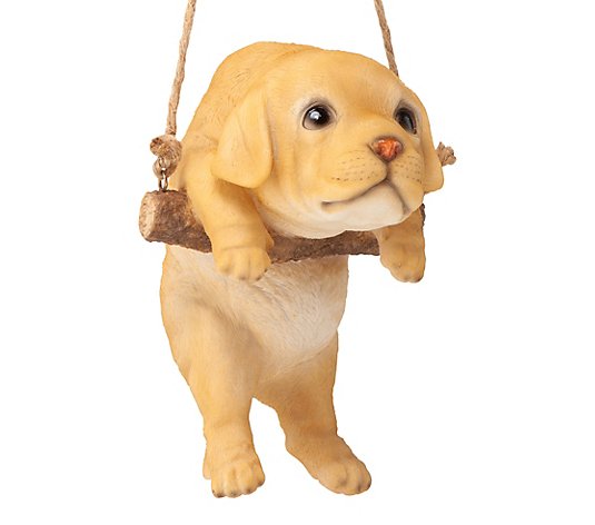 Design Toscano Puppy or Kitten On A Perch Sculpture