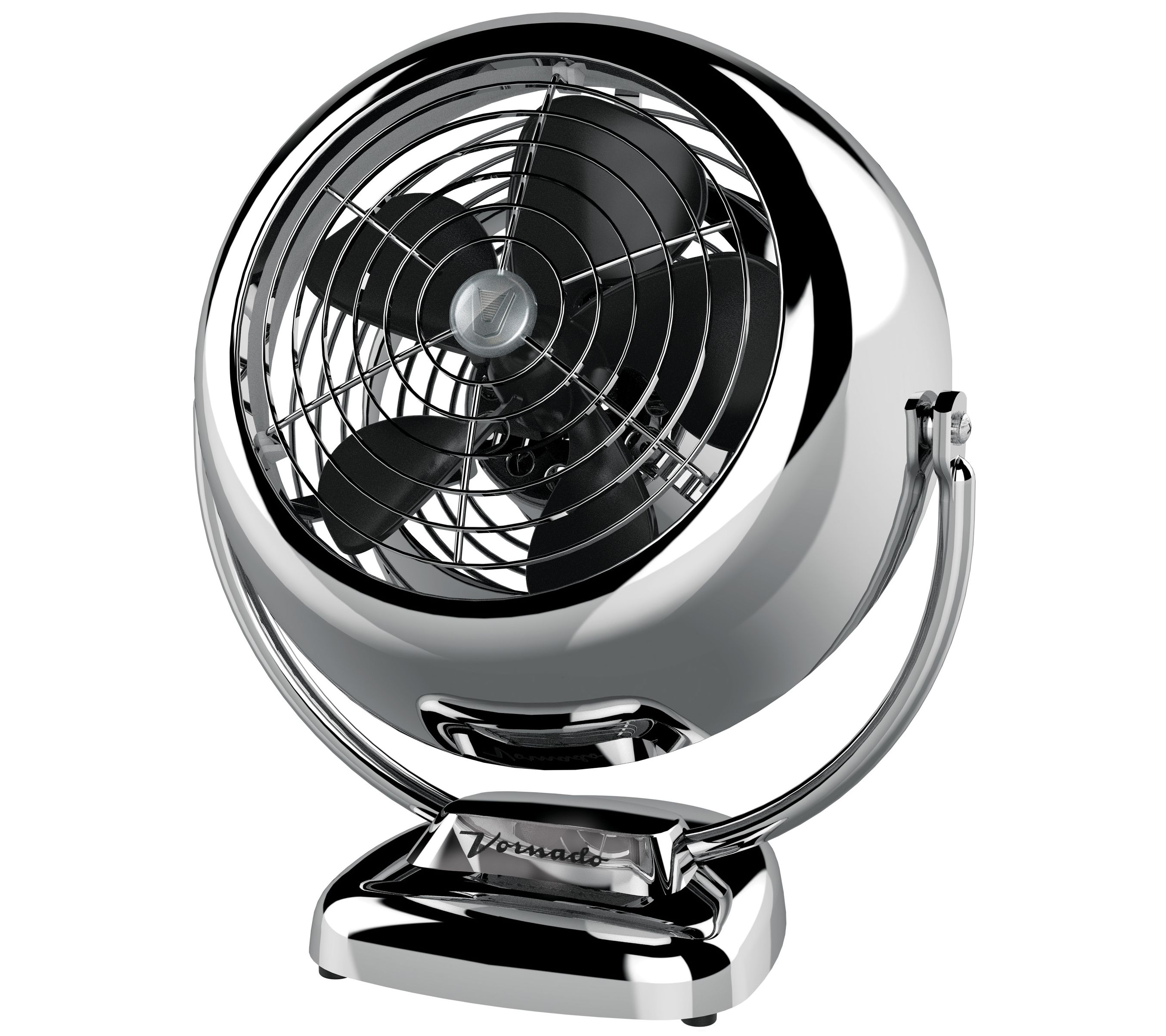 Vornado Vfan Vintage Air Circulator Chrome Page 1 Qvc Com