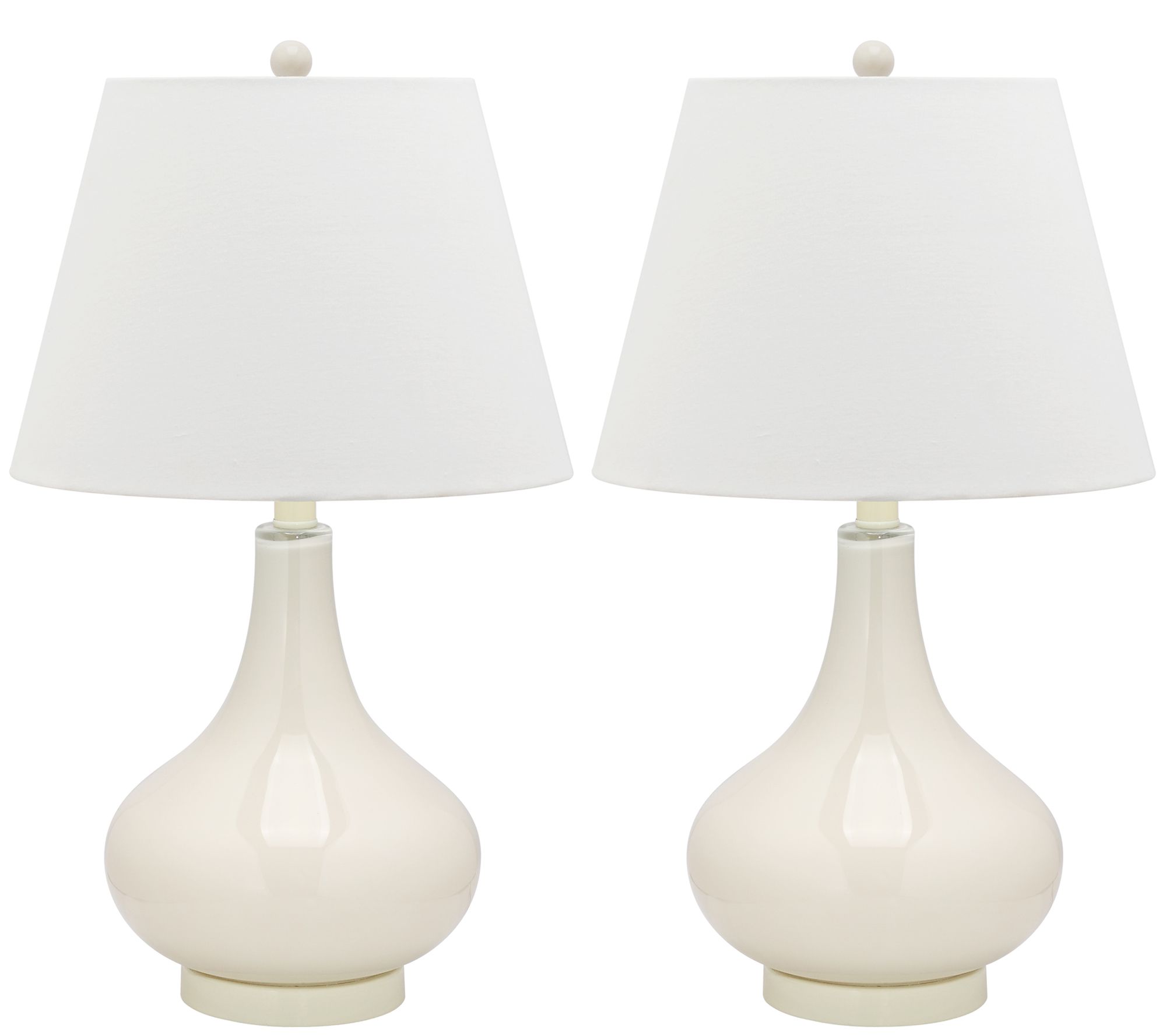 Safavieh Set of 2 Amy Gourd Table Lamps