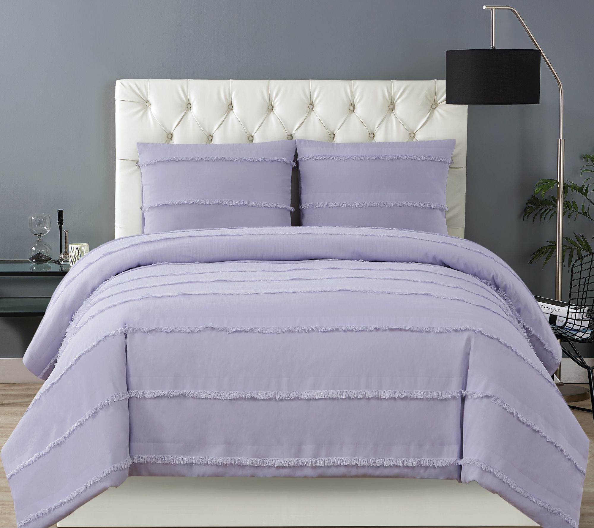 Christian Siriano Kristen 3-Piece King Duvet Cover Set