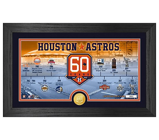 Houston Astros 60th Anniversary Photo