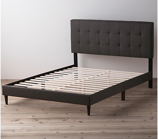 Brookside Cara Tufted Upholstered Bed, Qvc Twin Bed Frames