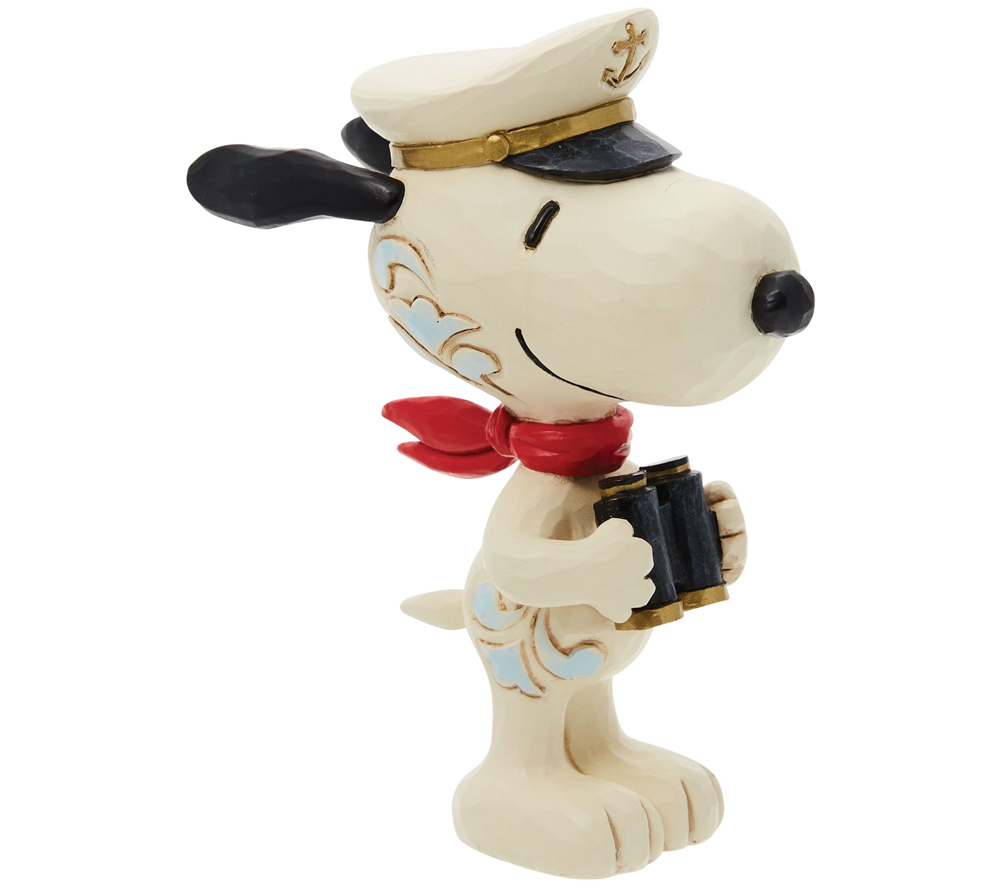 Peanuts by Jim Shore Snoopy Sailor Captain MiniFigurine - QVC.com