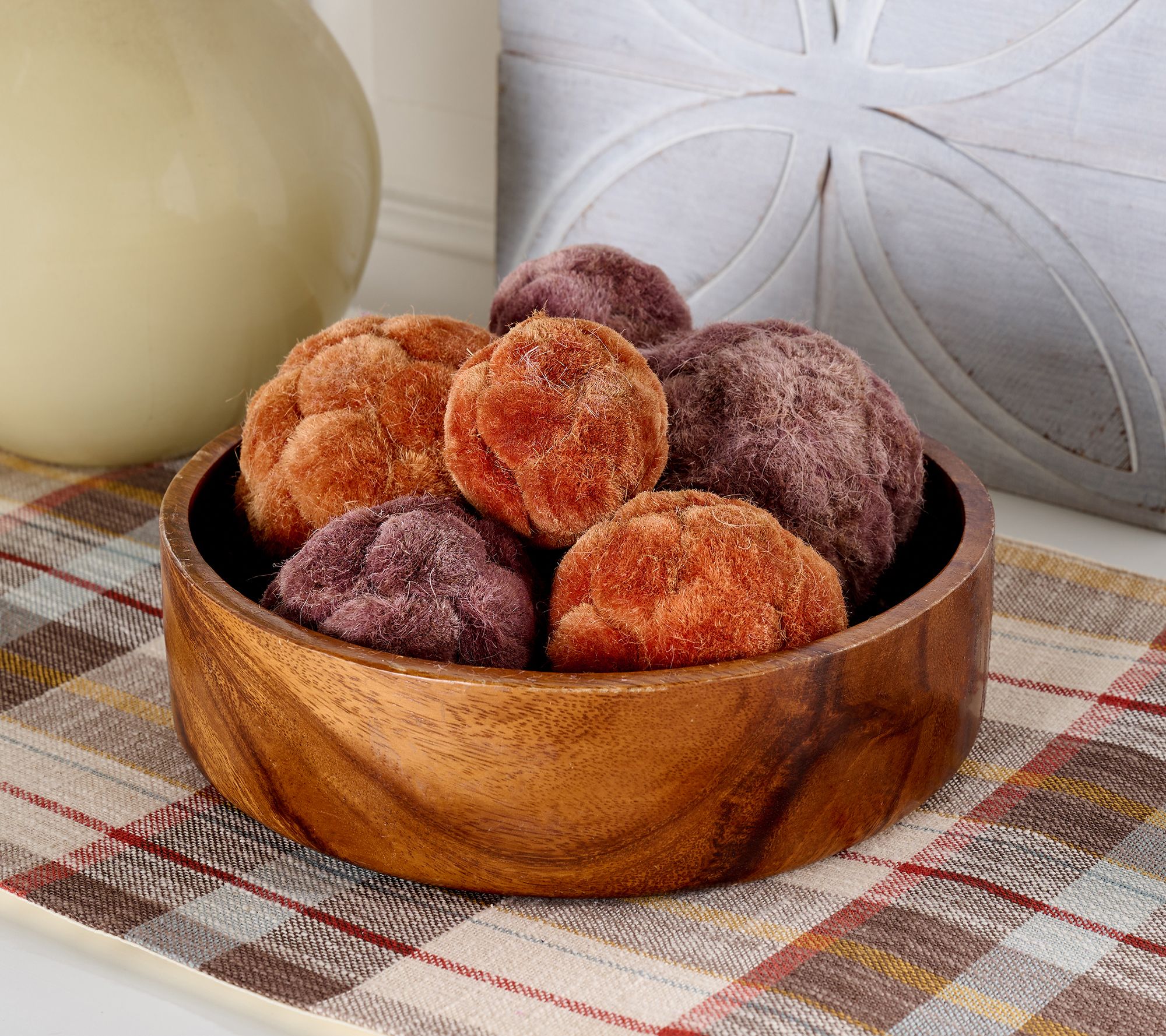 Home Reflections S/6 Sisal Ball Scatter