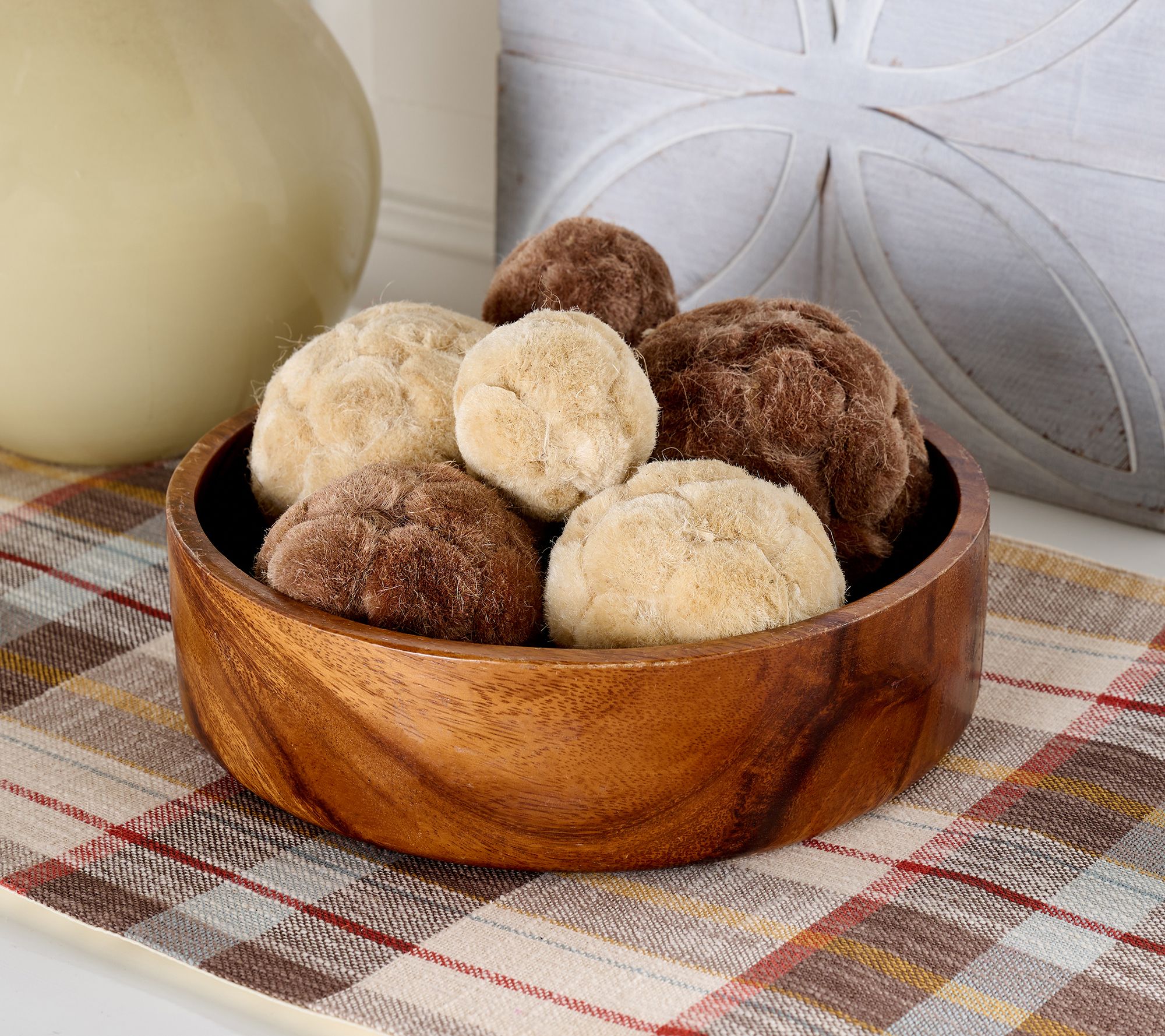 Home Reflections S/6 Sisal Ball Scatter