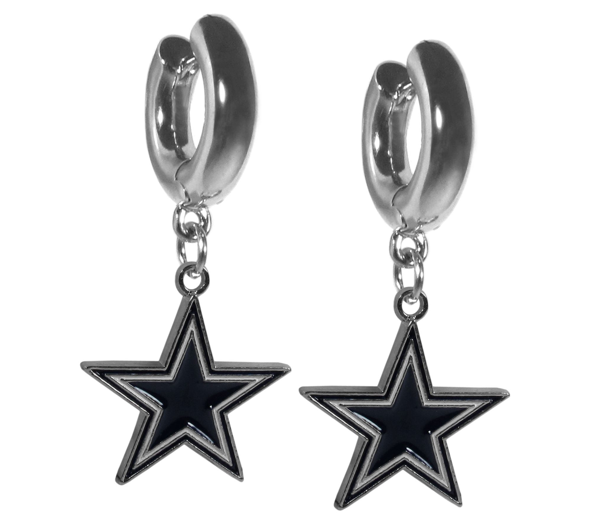 Siskiyou Sports NFL Huggie Hoop Earrings