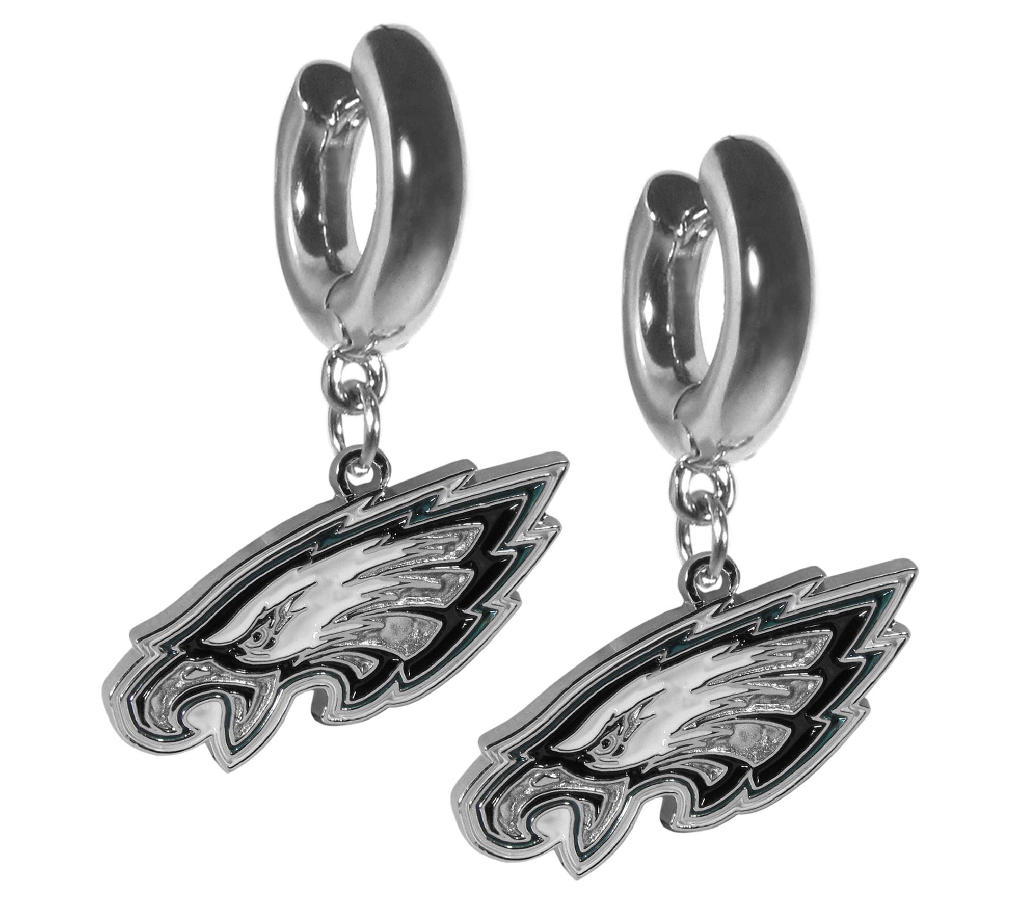 Siskiyou Sports NFL Huggie Hoop Earrings