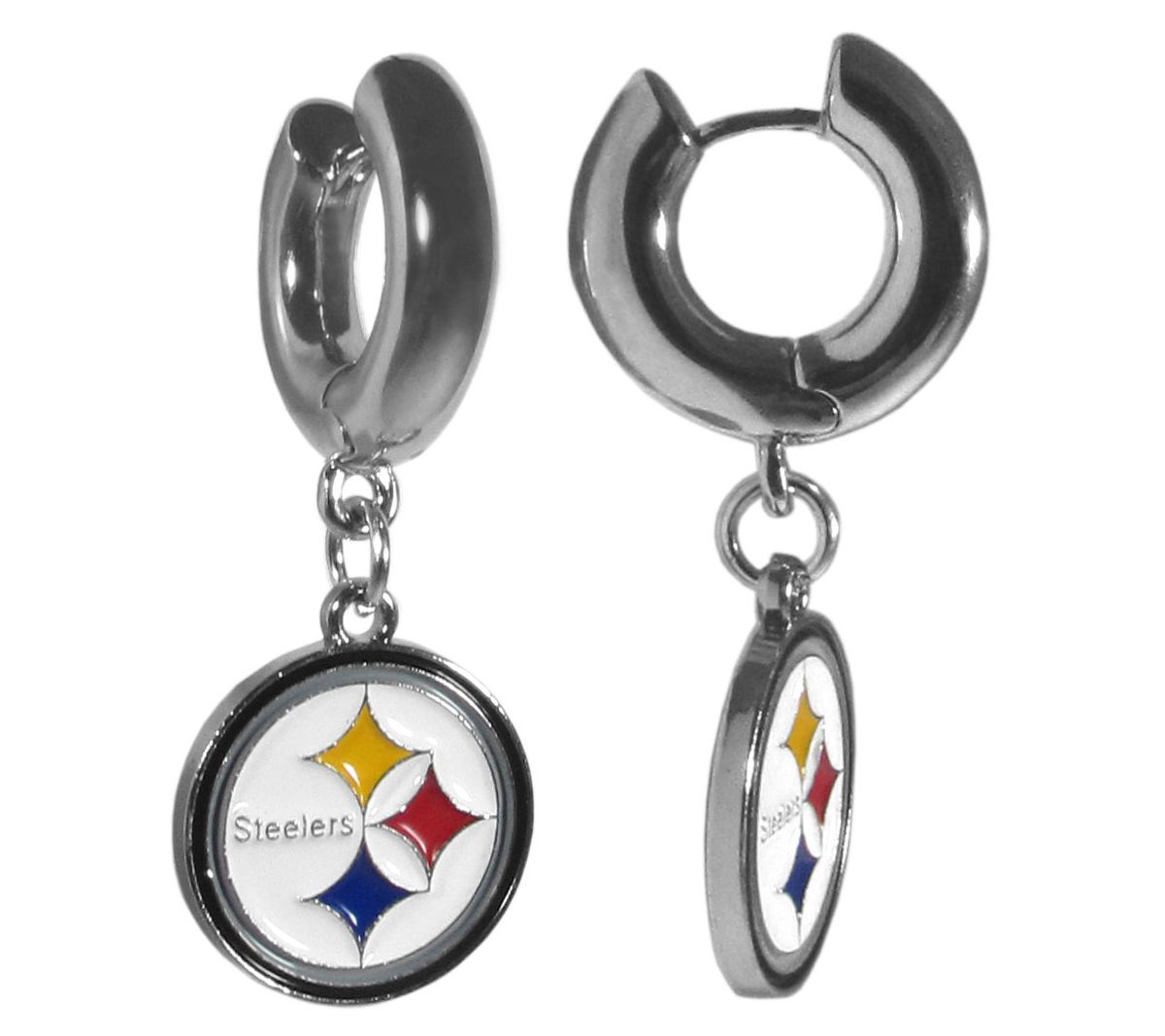 Siskiyou Sports NFL Huggie Hoop Earrings