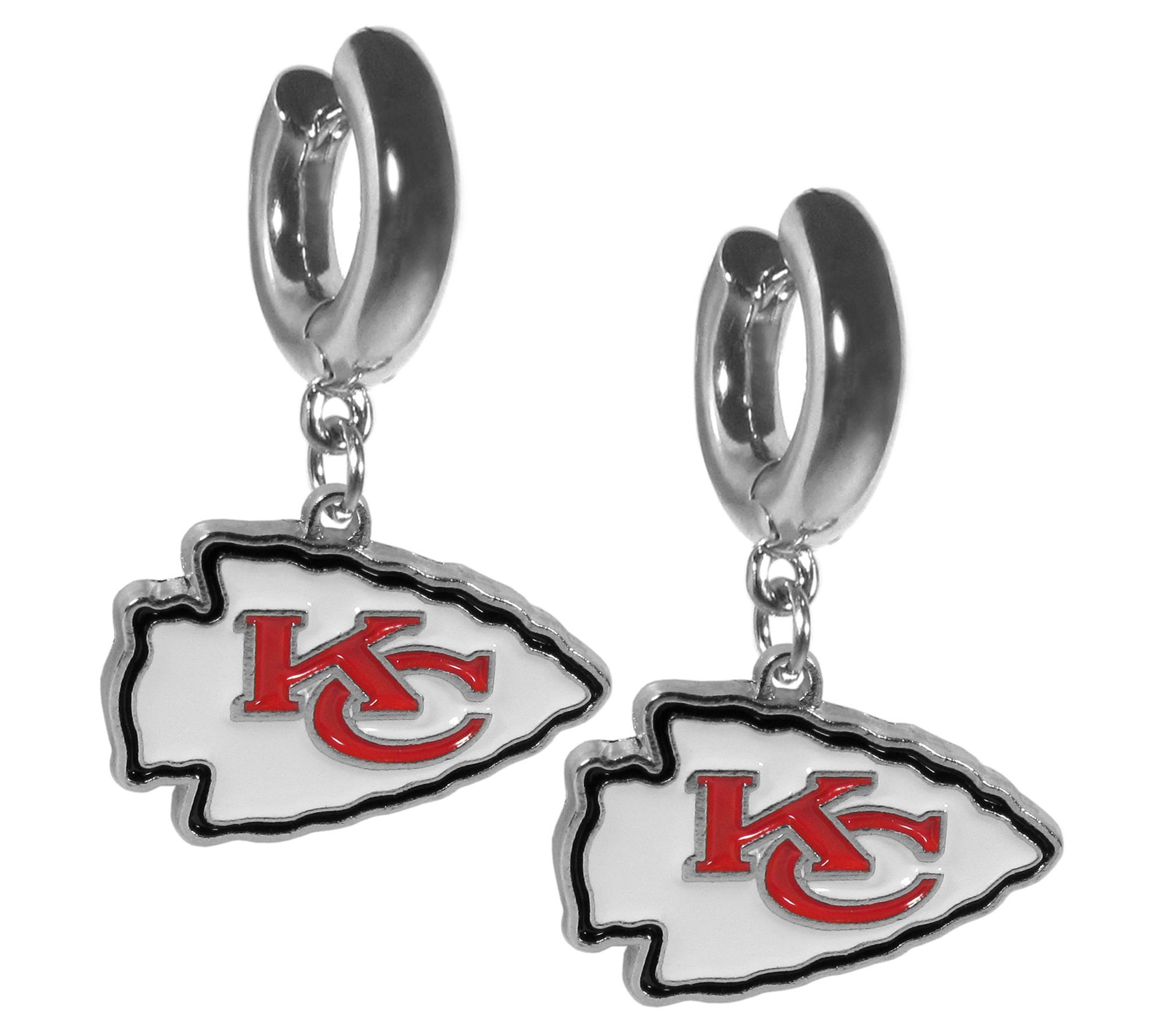 Siskiyou Sports NFL Huggie Hoop Earrings