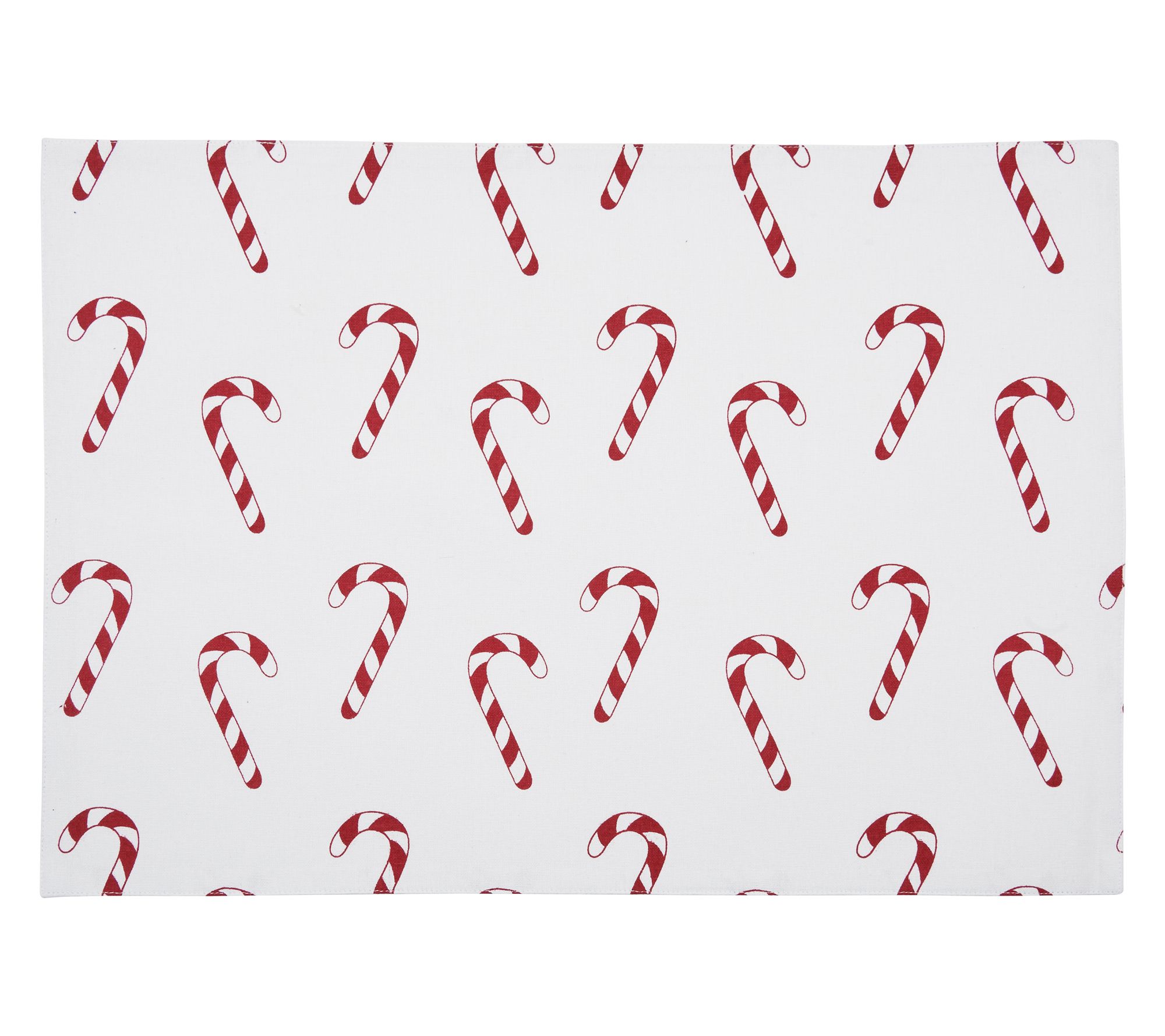 Candy Cane Wishes Placemat Set of 6 by Valerie