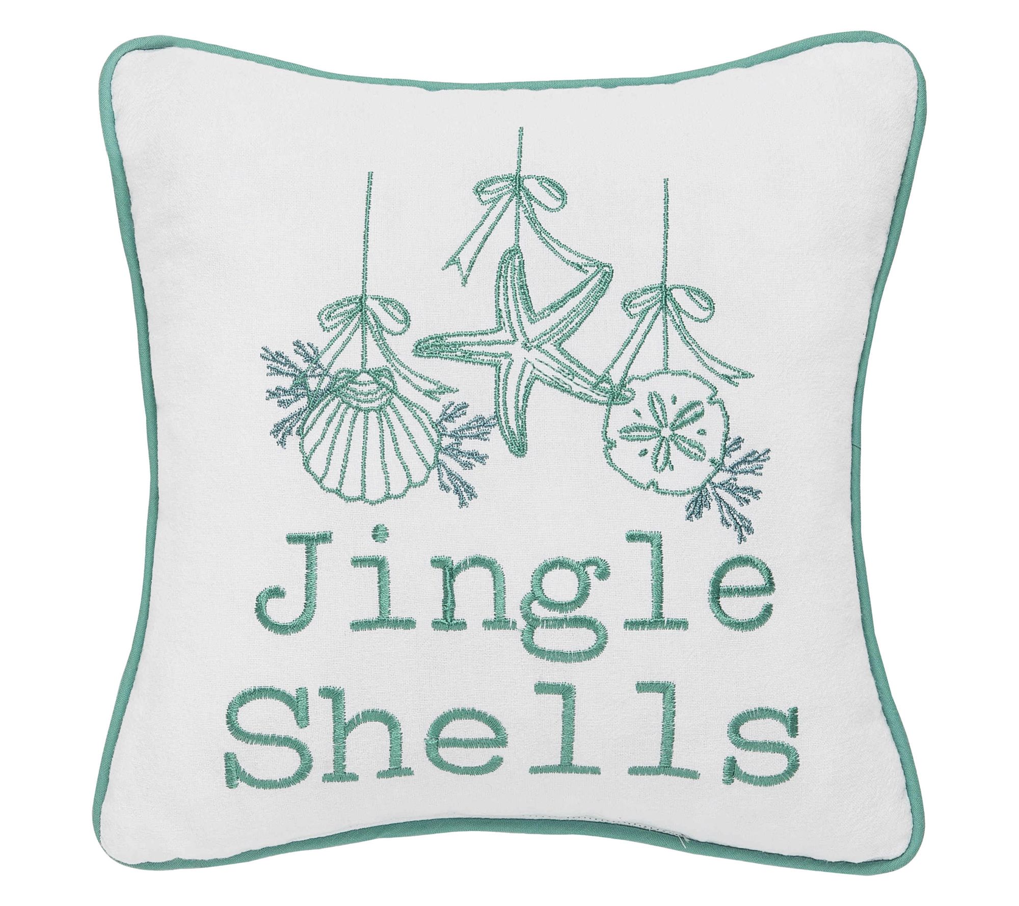Jingle Shells Pillow by Valerie