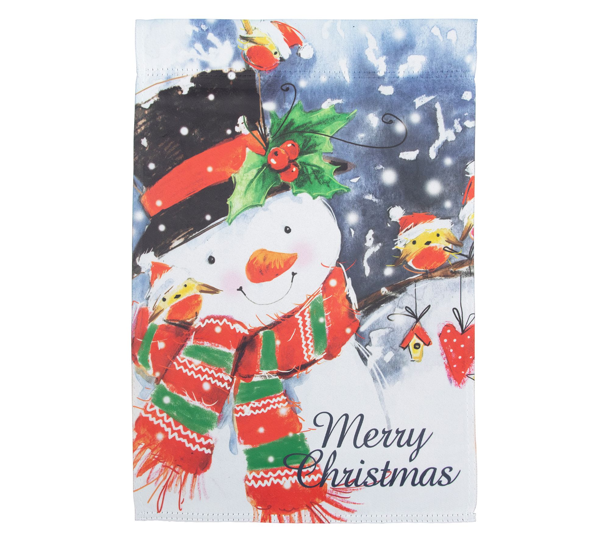 Northlight Merry Christmas House Flag 28" x 40"