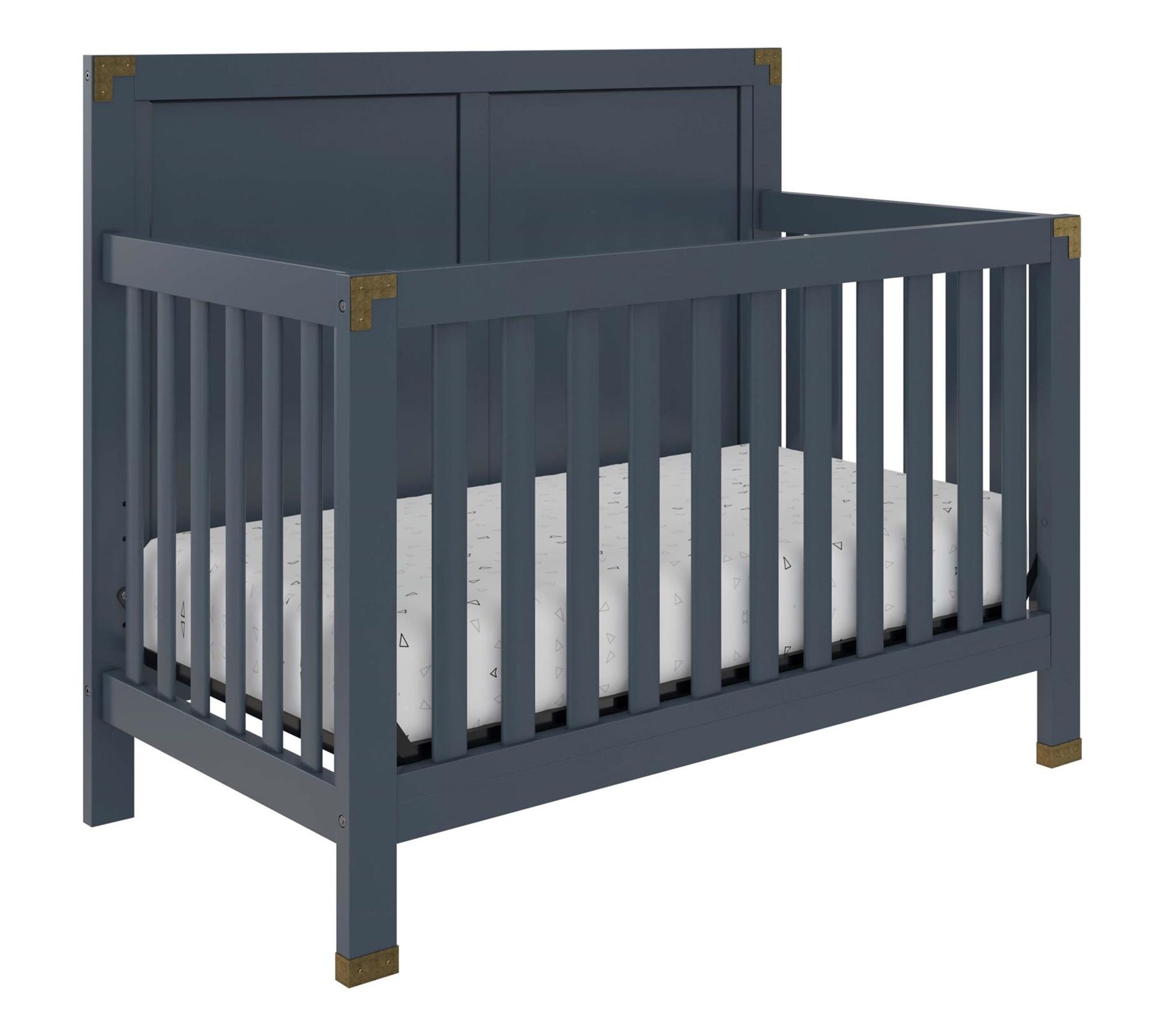 Baby Relax Miles 5-in-1 Convertible Crib - Navy