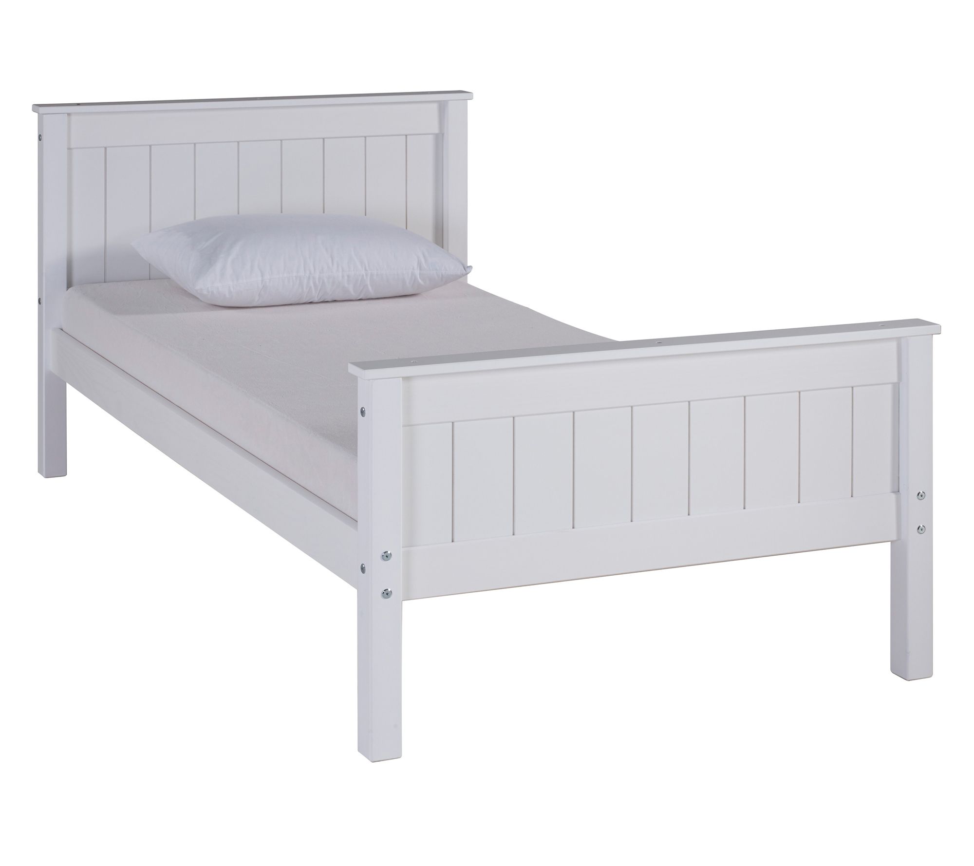 Alaterre Furniture Harmony Twin Size Wood Platform Youth Bed