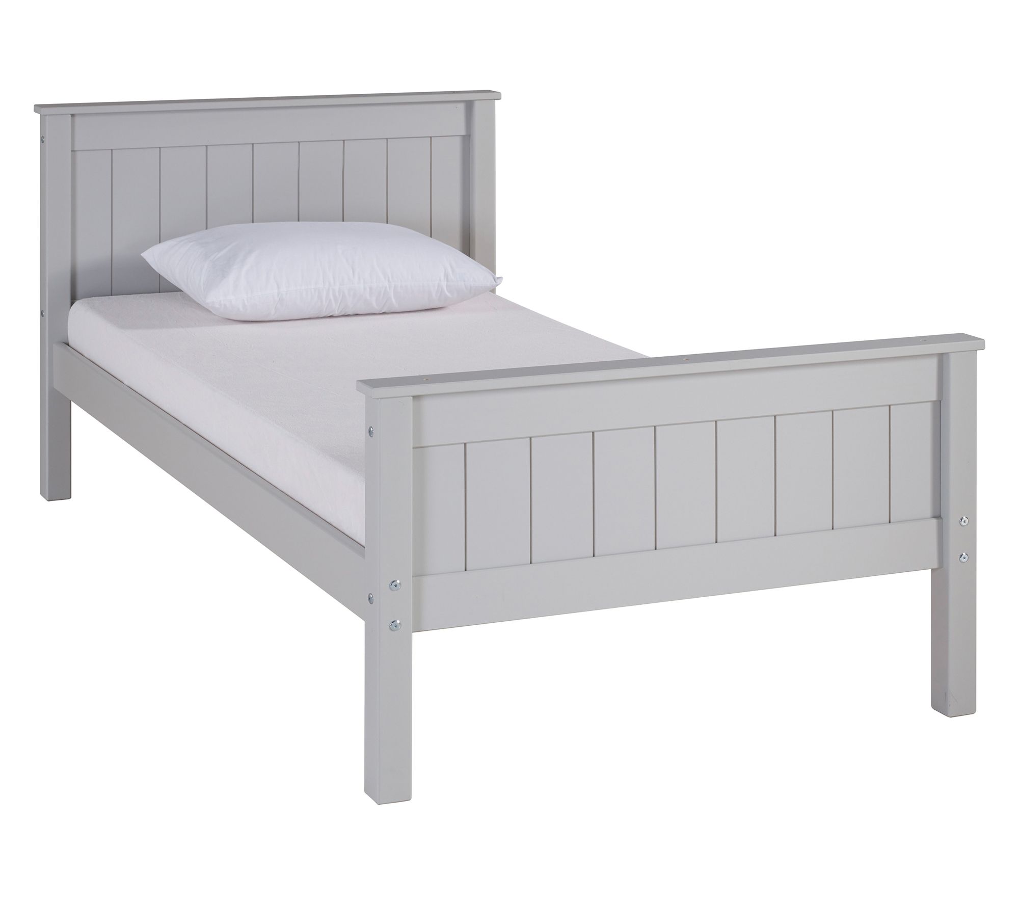 Alaterre Furniture Harmony Twin Size Wood Platform Youth Bed
