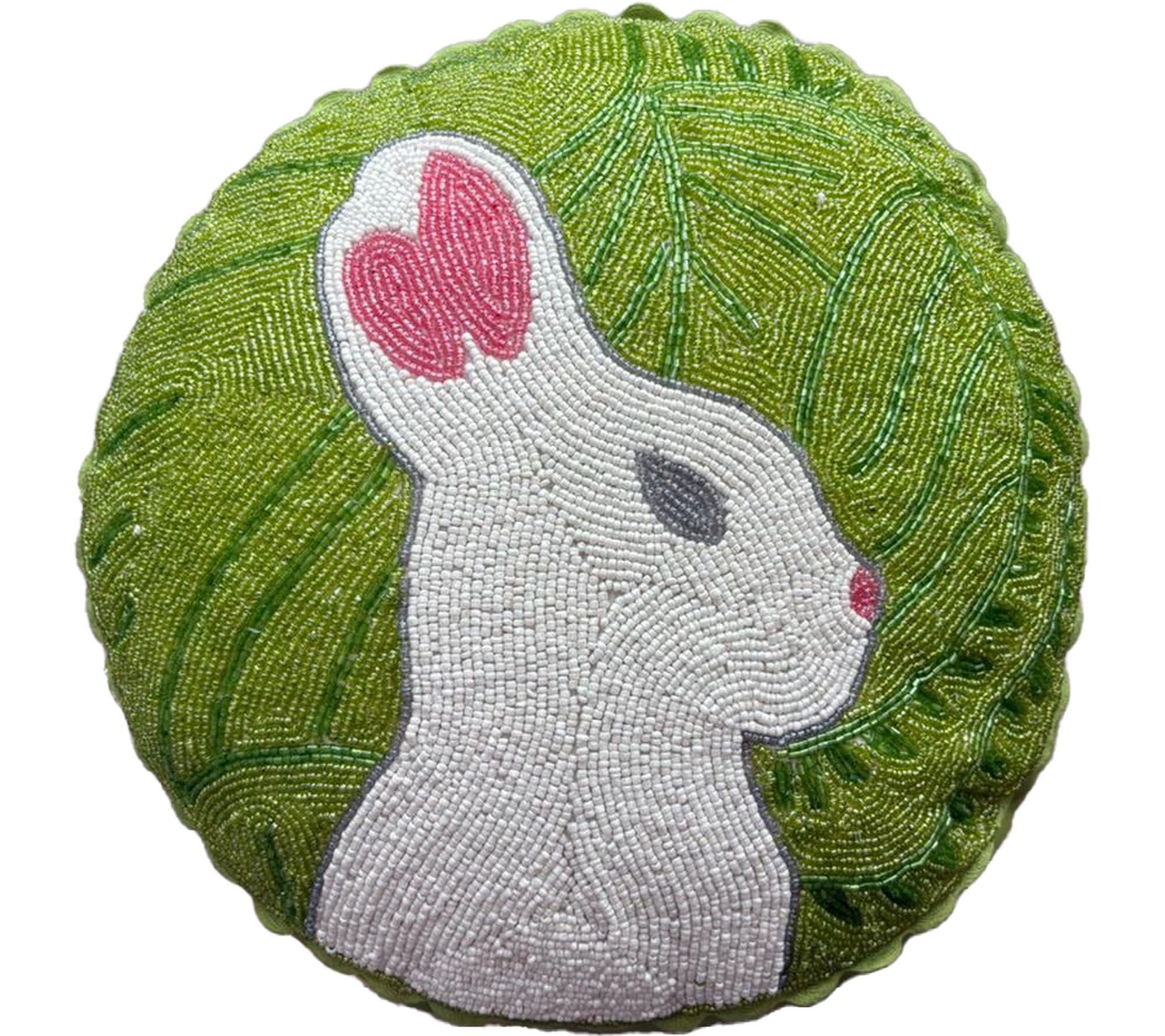  Temp-tations Seasonal Figural Beaded Accent Pillow