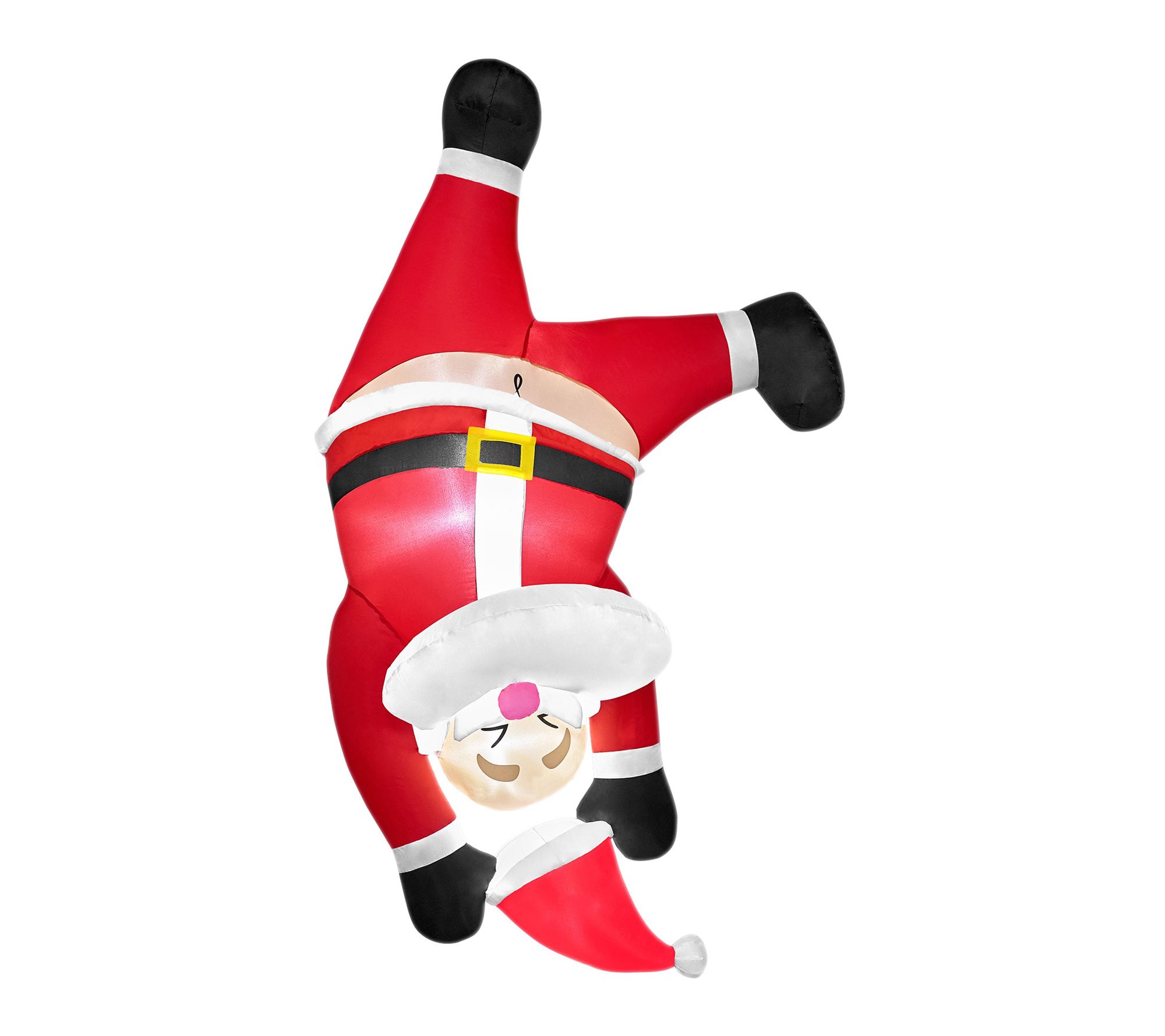 Joyfy 6ft Tall Hanging Christmas Santa Inflatables