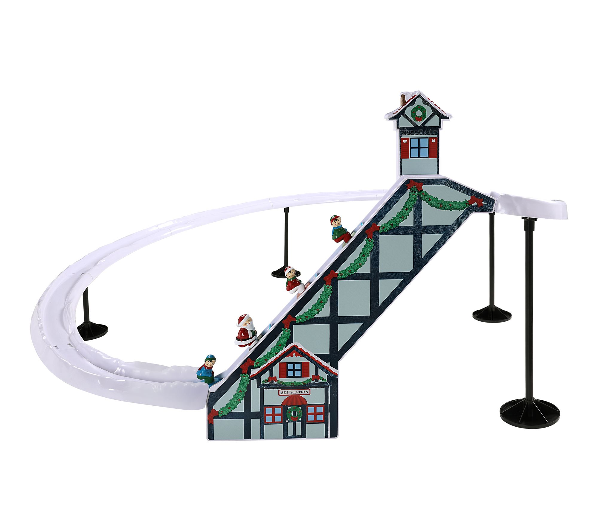 Mr. Christmas 47in Animated & Musical Santa's Ski Slope