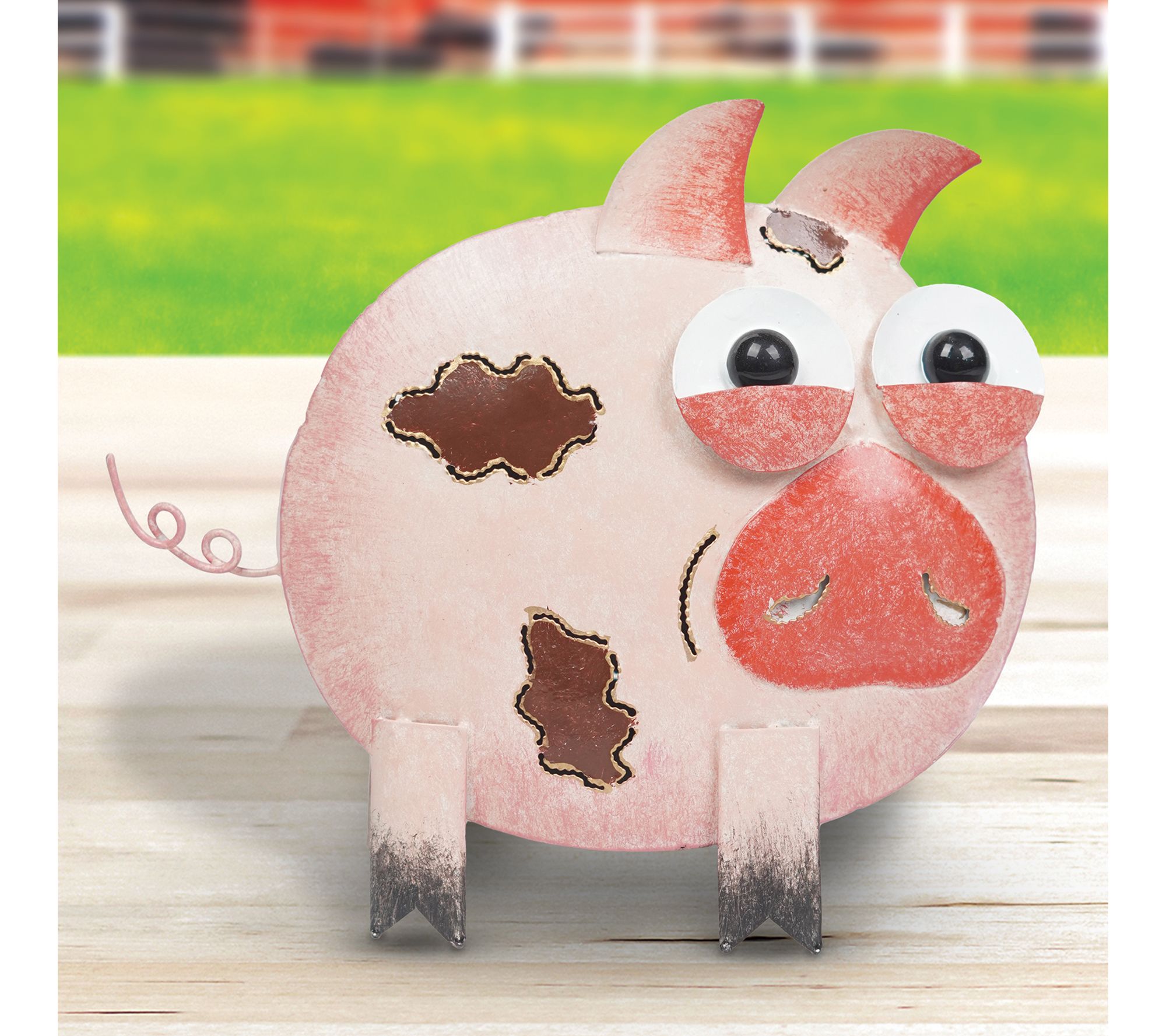 Sunset Vista Designs Lovebug Piggy Decor