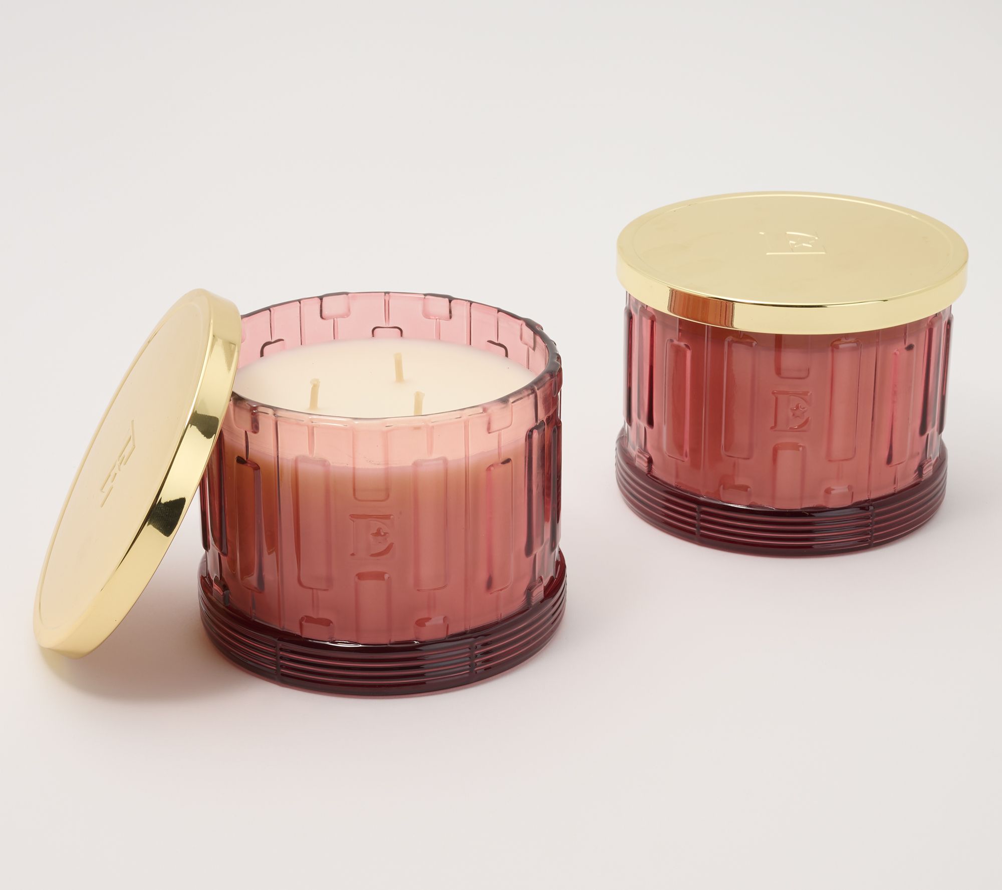 Elton John x Slatkin + Co. S/2 14oz Lychee Raspberry Souffle Candles