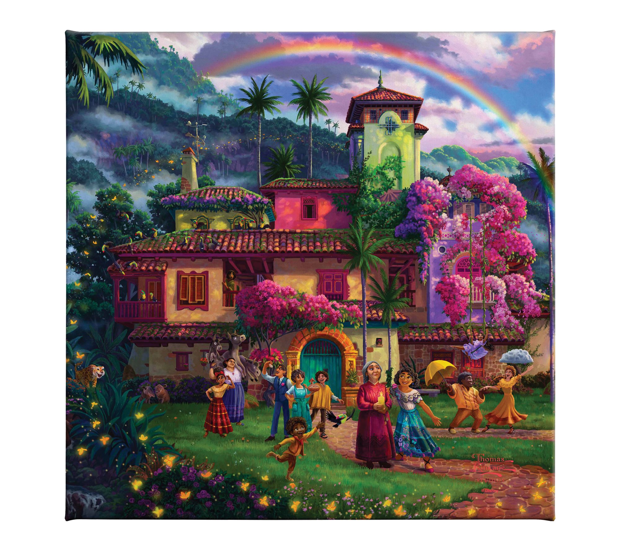 Thomas Kinkade Disney Encanto - 14" x 14" Gallery Wrap