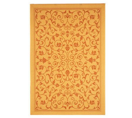 Safavieh Courtyard Heirloom Gate 5'3" x 7'7" Rug