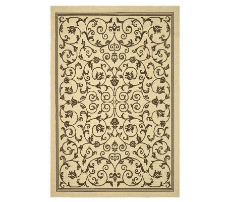 Safavieh Courtyard Heirloom Gate 5'3" x 7'7" Rug