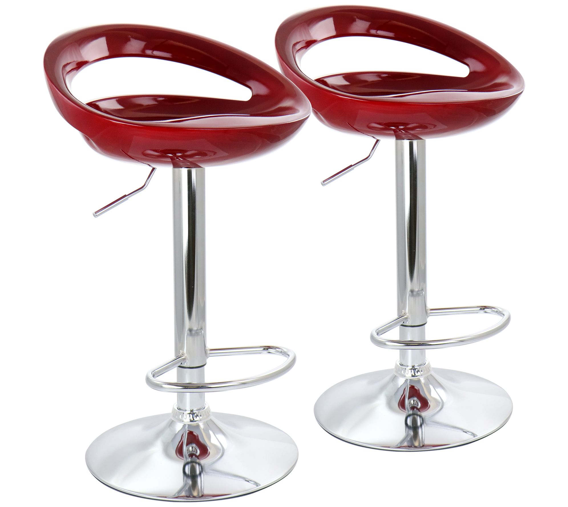Elama Retro Bar Stool - Set of 2