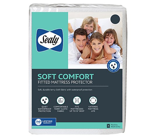 Sealy Soft Comfort Mattress Protector-Queen