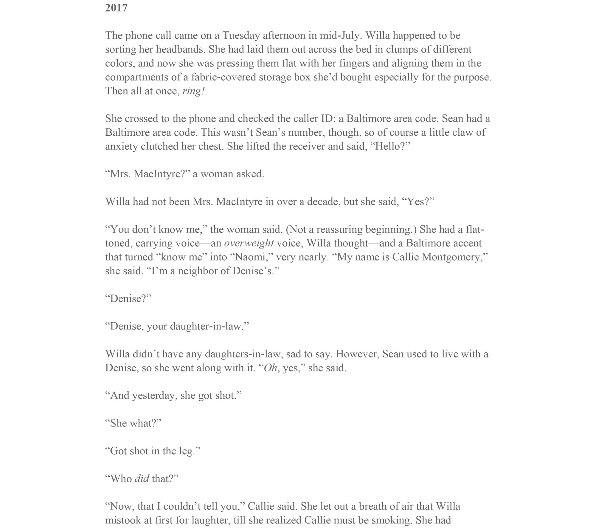 Clock Dance by Anne Tyler