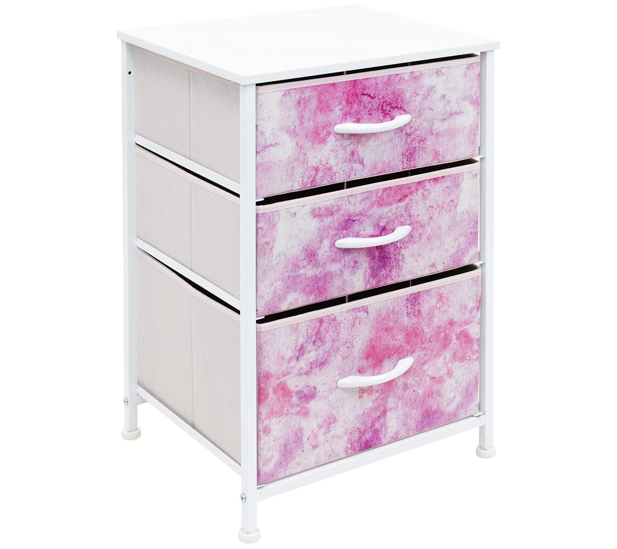 Sorbus 3-Drawer End Table