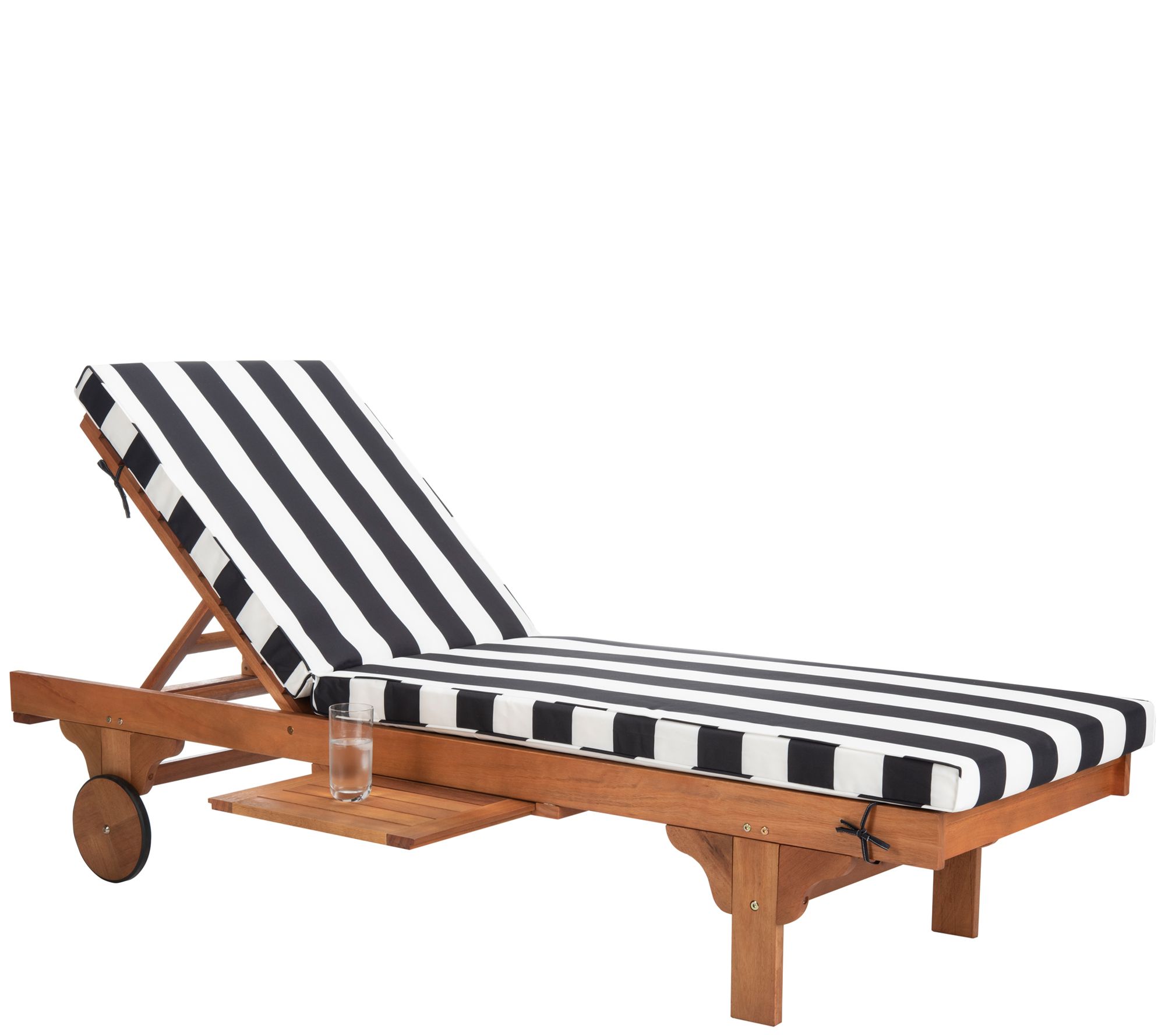 Safavieh Newport Chaise Lounge Chair with SideTable