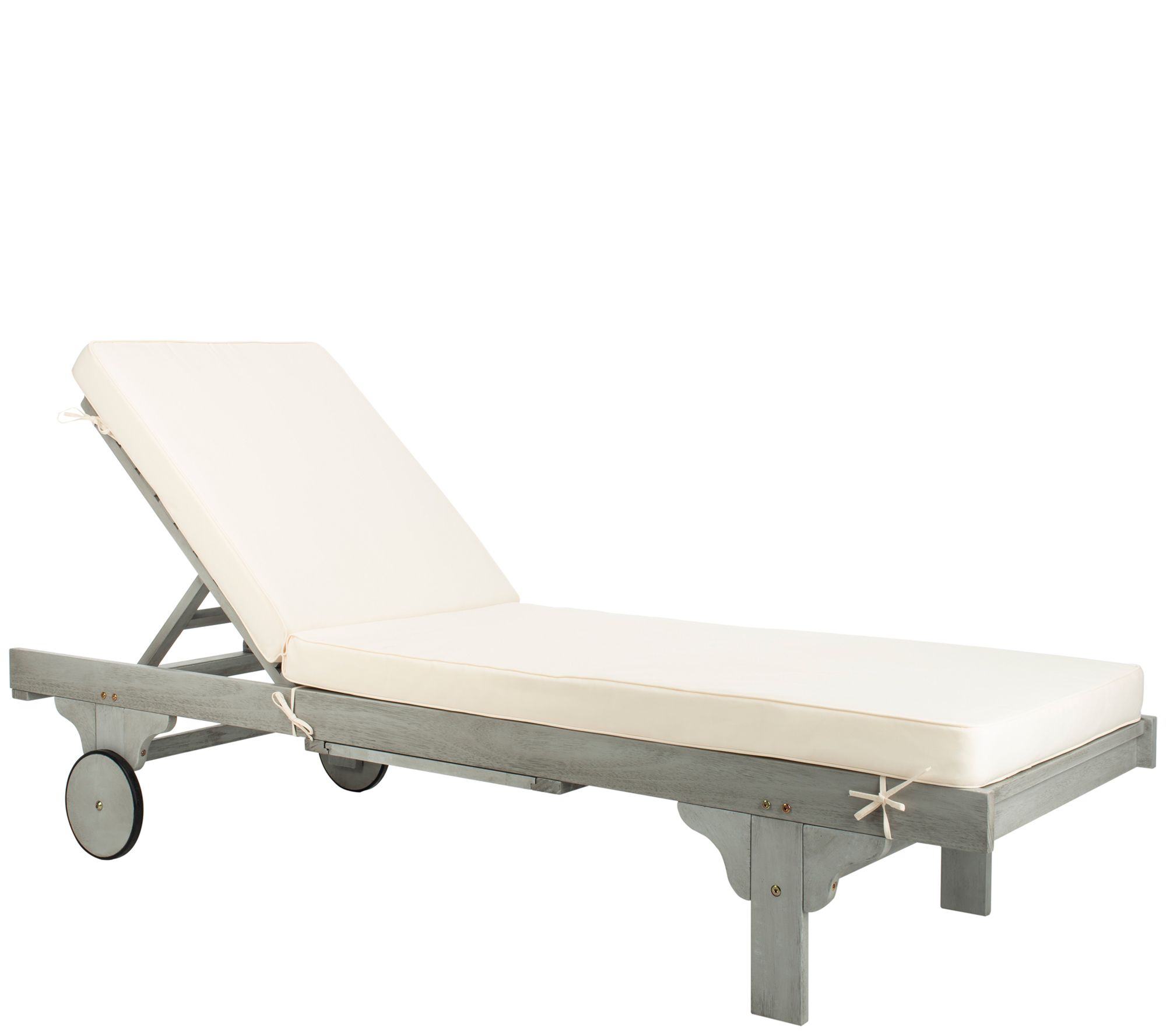 Safavieh Newport Chaise Lounge Chair with SideTable