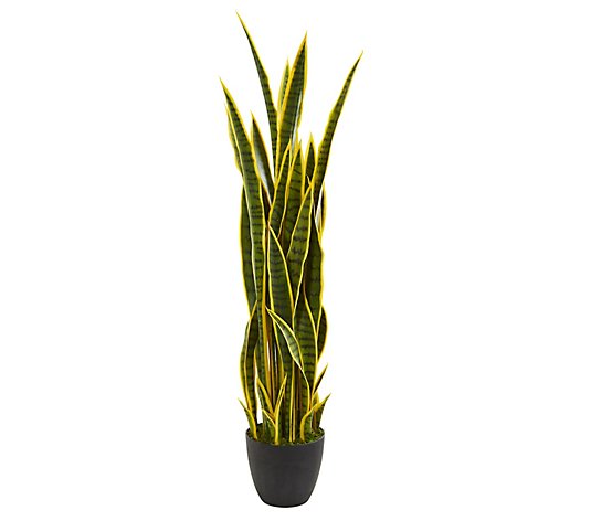 4' Sansevieria Artificial Plant by Nearly Natural