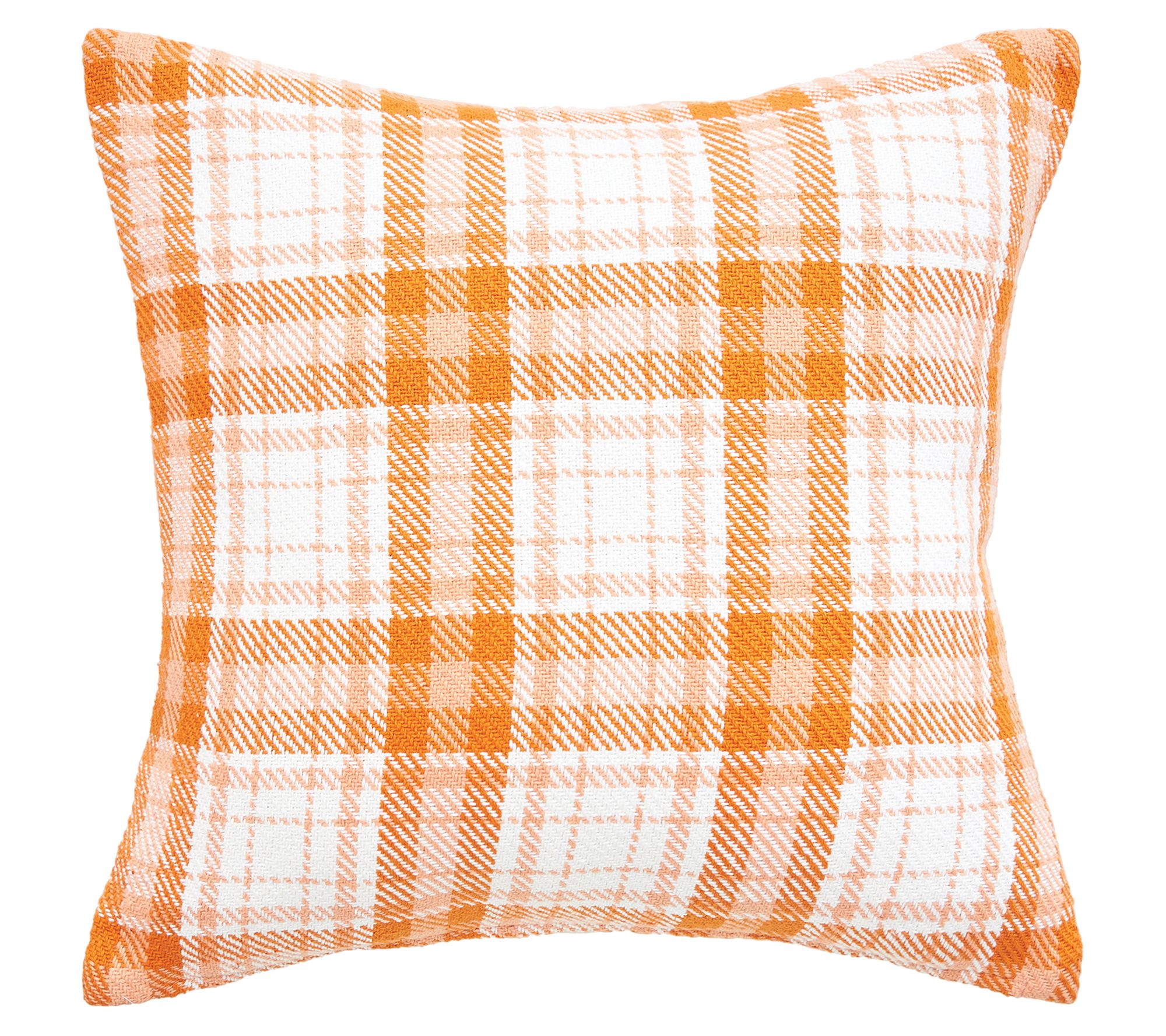 18" x 18" Hazel Plaid Pillow by Valerie