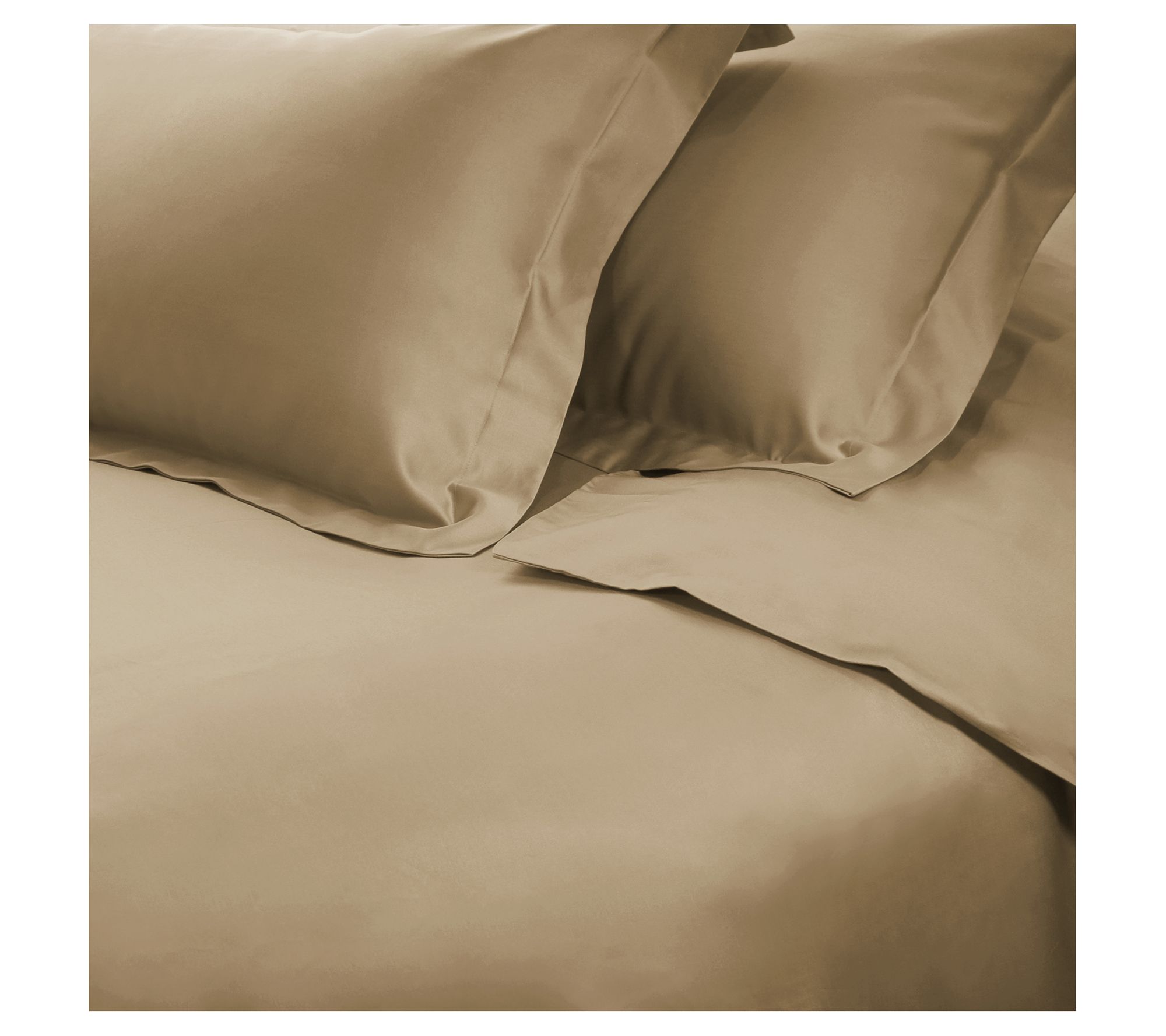 Superior 650-Th read Count Soli d Duvet Cover S et, Twin