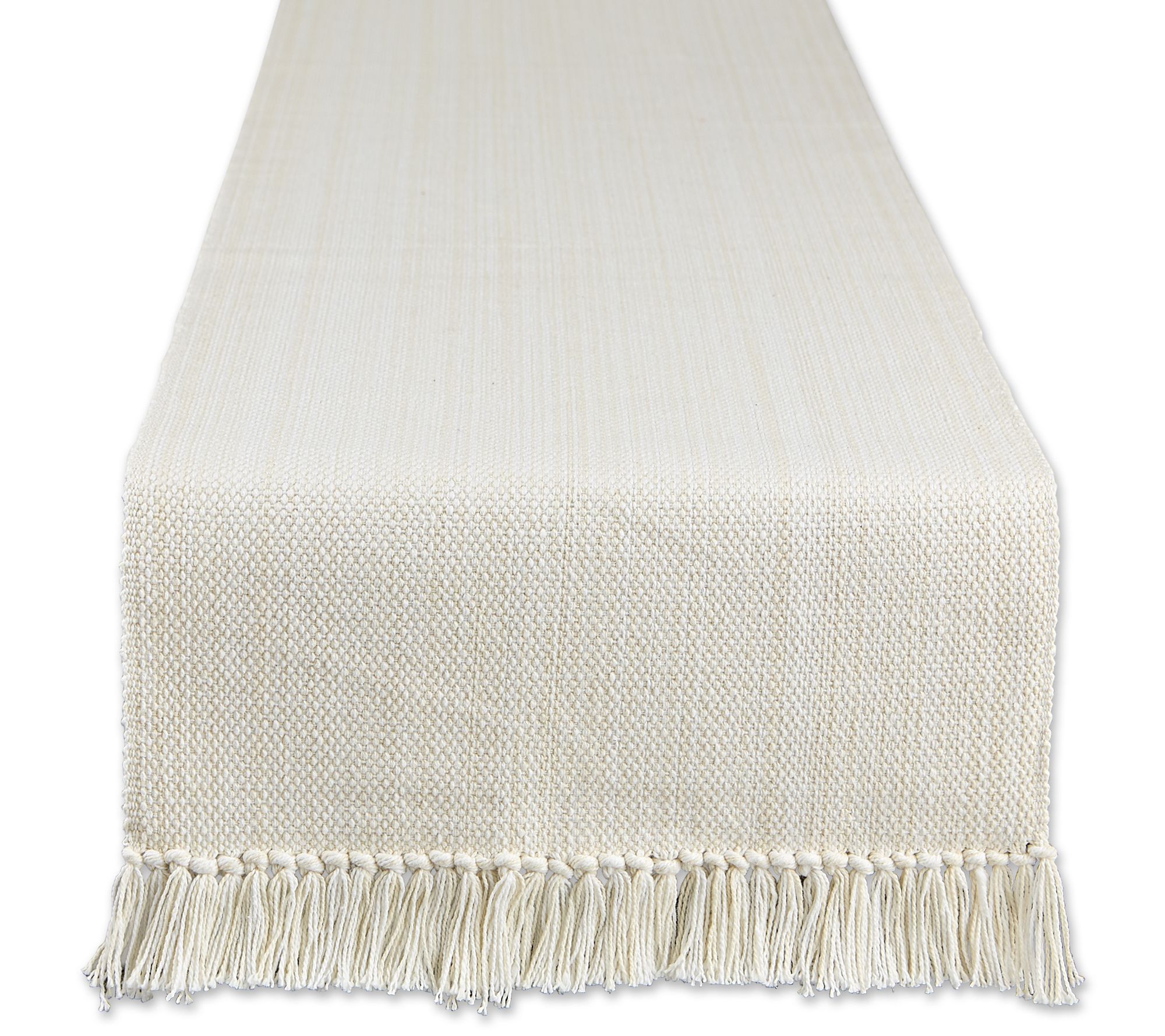 Design Imports Fringe Table Runner