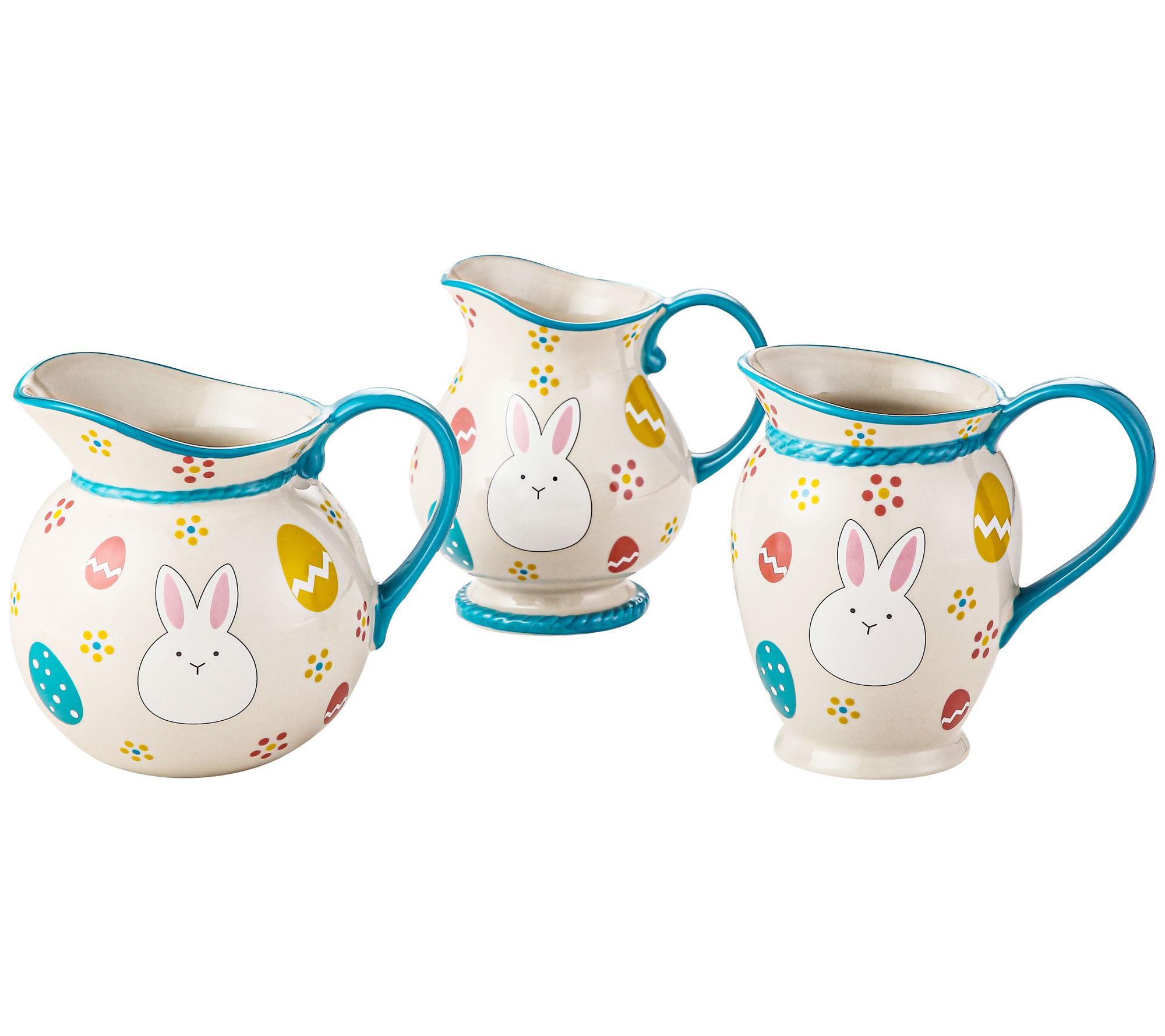 Temp-tations Seasonal Set of 3 Mini Pitchers