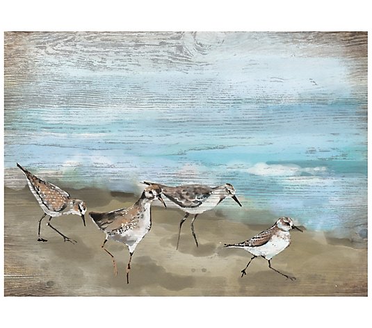 Young's Inc Sand Pipers.. Wall Decor