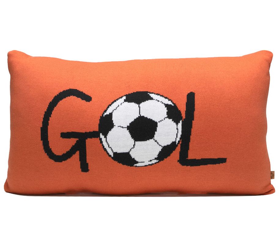 Rian Tricot Cushion - Gol Orange